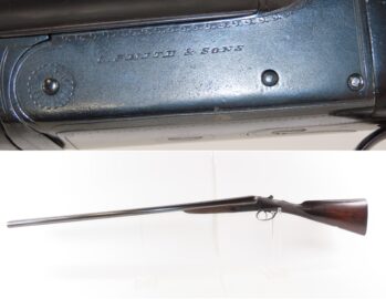 British C. SMITH & SONS Double Barrel SxS 12 Gauge C&R HAMMERLESS Shotgun ROARING TWENTIES Era BOXLOCK Fowling Piece