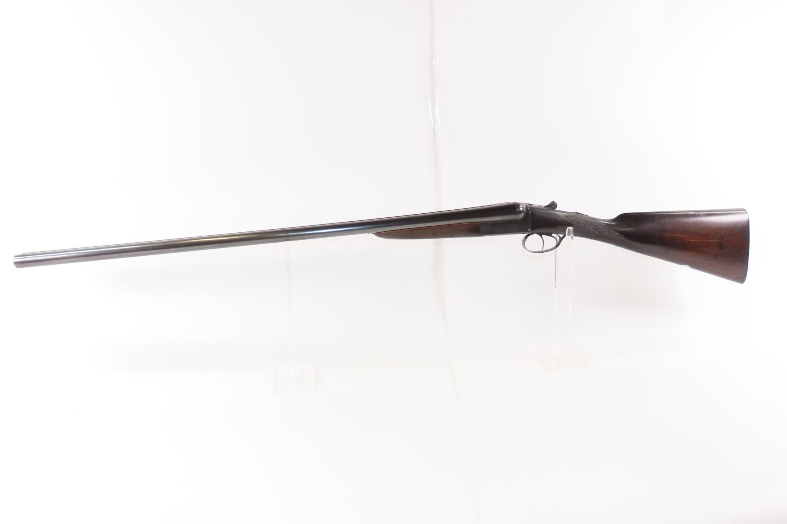 British C. SMITH & SONS Double Barrel SxS 12 Gauge C&R HAMMERLESS Shotgun ROARING TWENTIES Era BOXLOCK Fowling Piece - Image 3