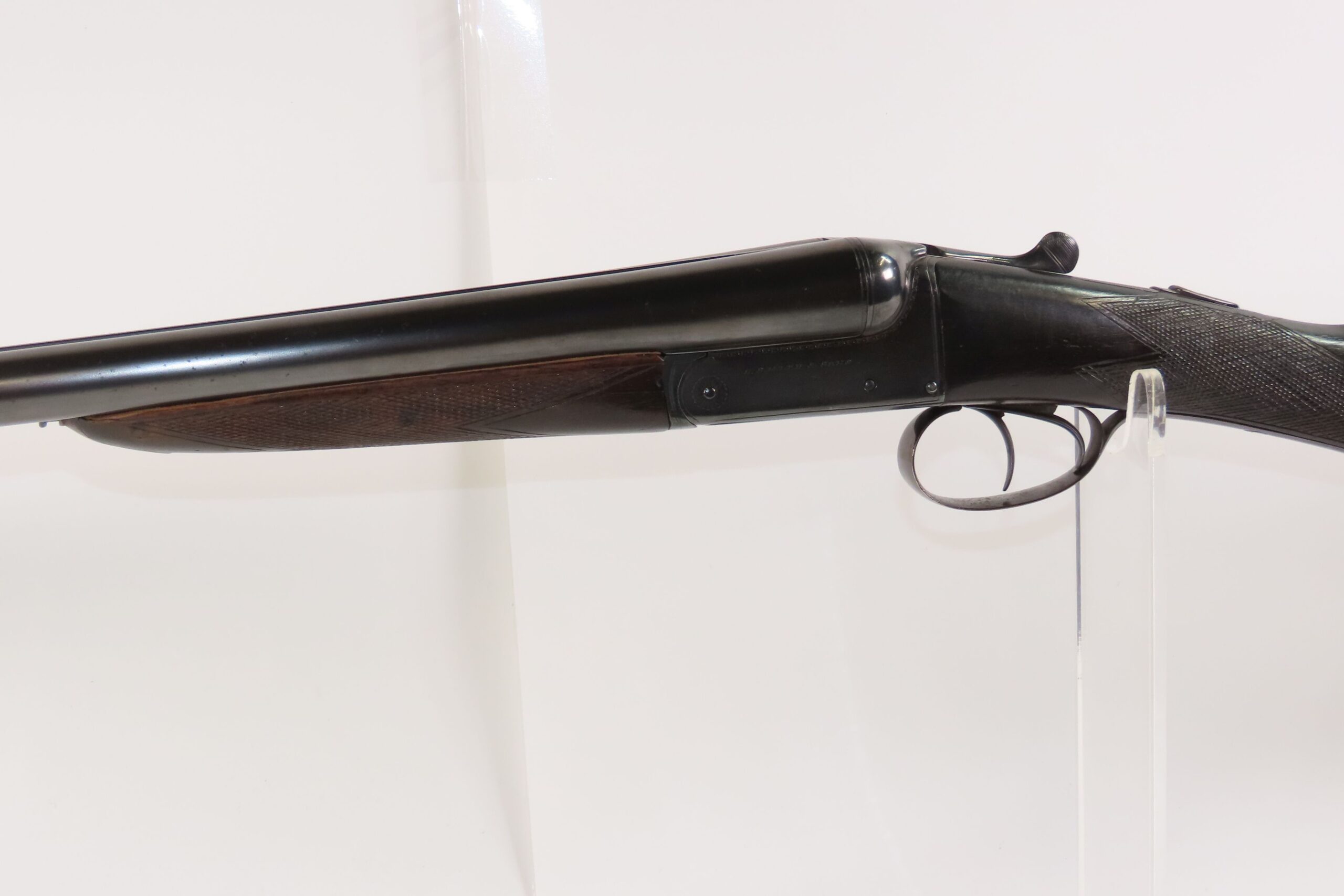 British C. SMITH & SONS Double Barrel SxS 12 Gauge C&R HAMMERLESS Shotgun ROARING TWENTIES Era BOXLOCK Fowling Piece - Image 5
