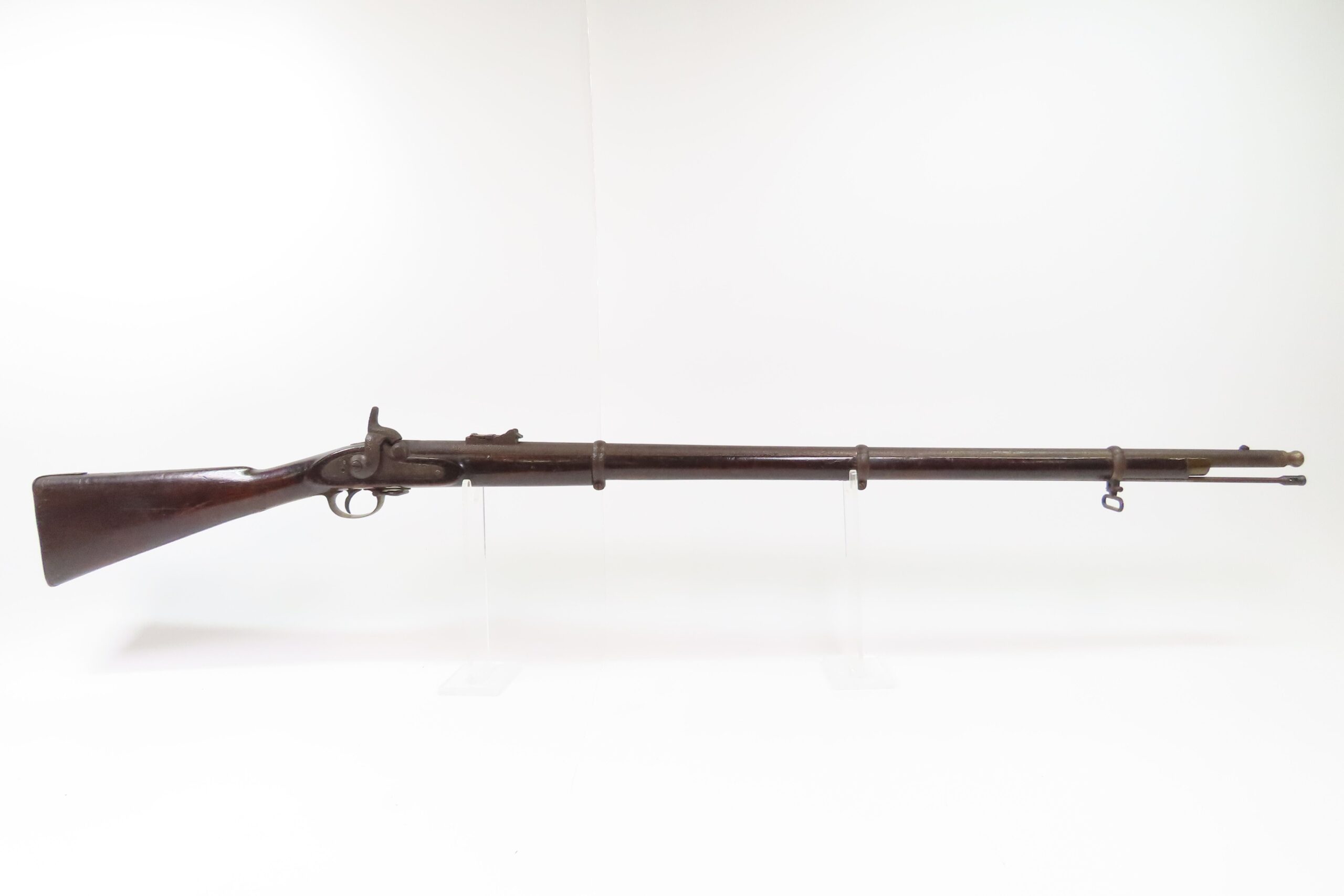 1863 Dated CIVIL WAR Antique British P1853 ENFIELD Infantry Rifle-Musket P 53 TOWER Marked .60 Rifle-Musket - Image 17
