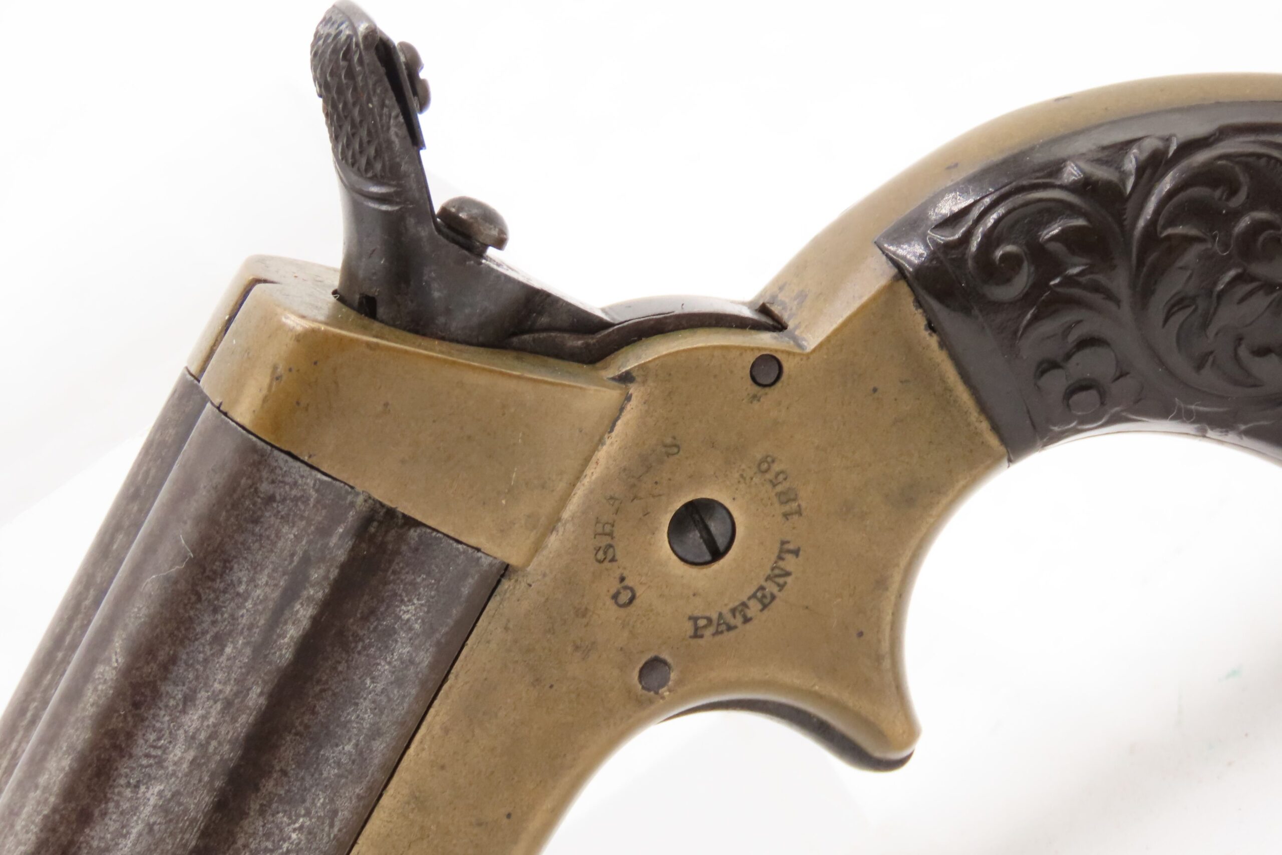 CIVIL WAR Era Antique C. SHARPS .22 PEPPERBOX Wild West RIVERBOAT GAMBLER Mfg. 1859-74 Model 1 Pocket Pepperbox Revolver - Image 5