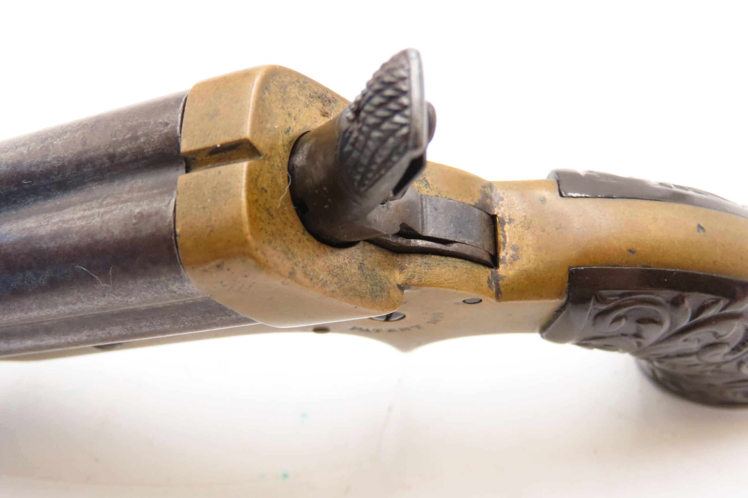 CIVIL WAR Era Antique C. SHARPS .22 PEPPERBOX Wild West RIVERBOAT GAMBLER Mfg. 1859-74 Model 1 Pocket Pepperbox Revolver - Image 9