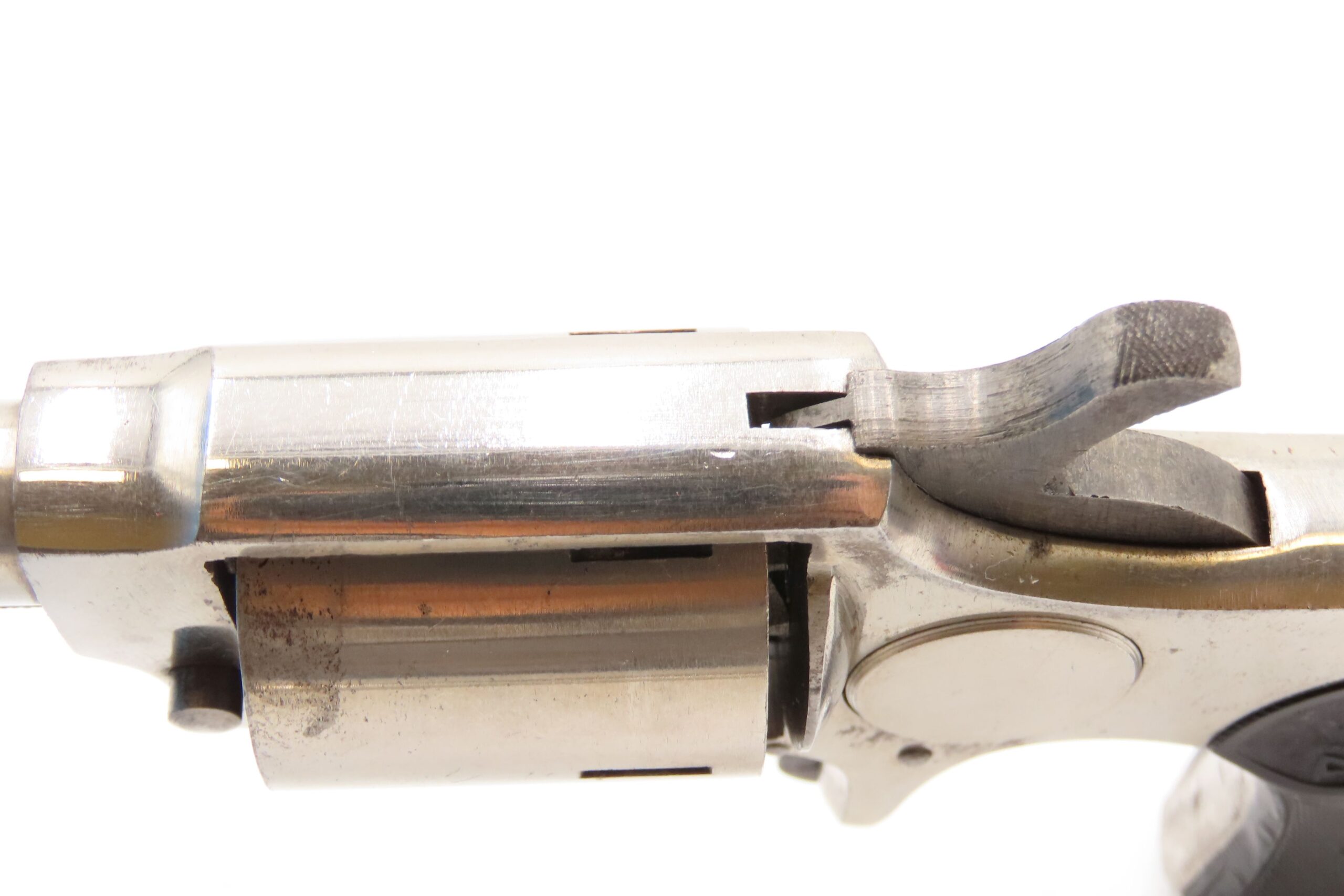 WILD WEST Antique “CHAMPION” Defense COWBOY Back-Up POCKET Revolver 1800s FRONTIER ERA Spur Trigger HIDEOUT .32 Cal. Revolver - Image 9