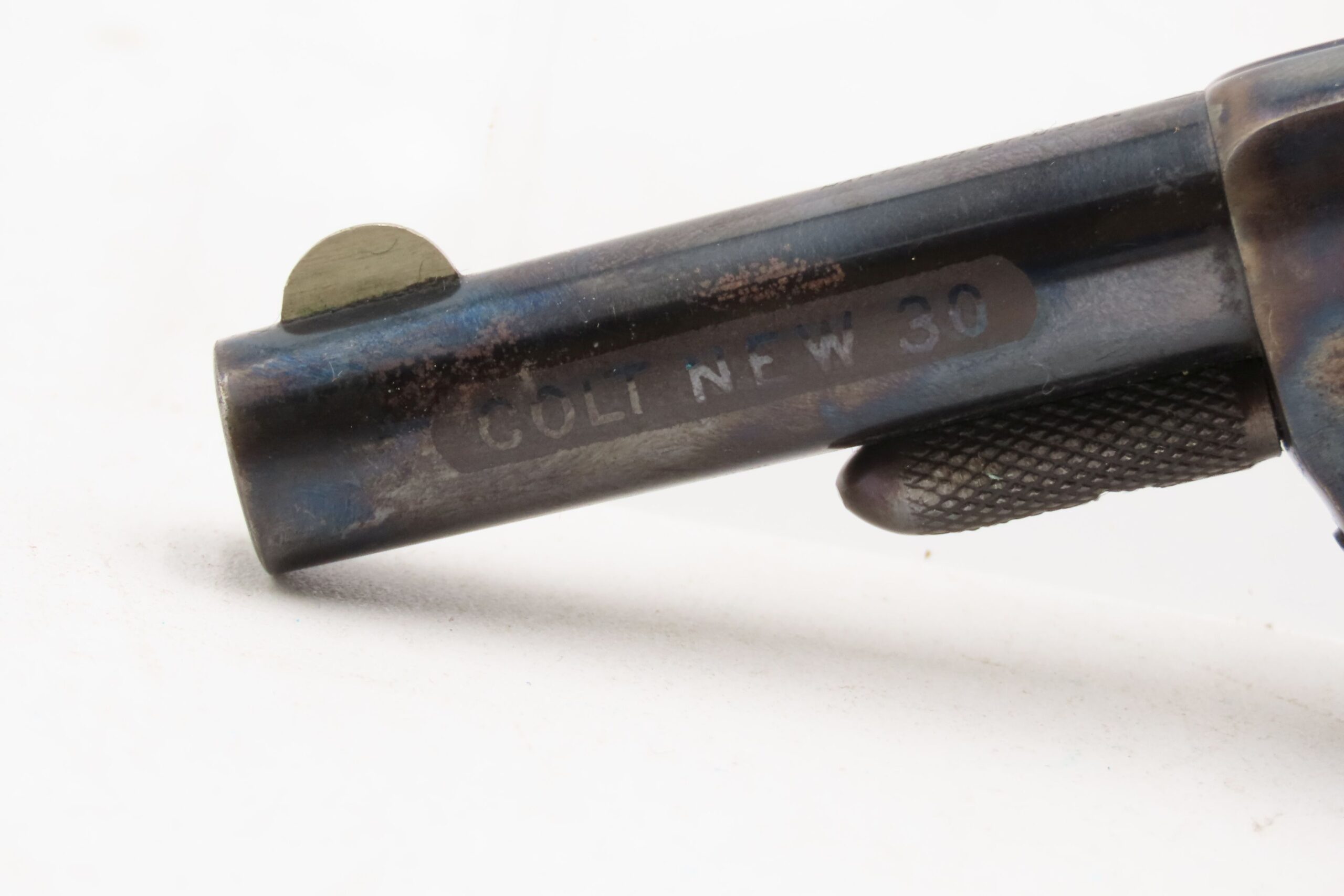 1876 Antique COLT “NEW LINE” .30 RF ETCHED PANED Pocket Revolver WILD WEST Frontier/Hideout SELF DEFENSE Revolver - Image 6