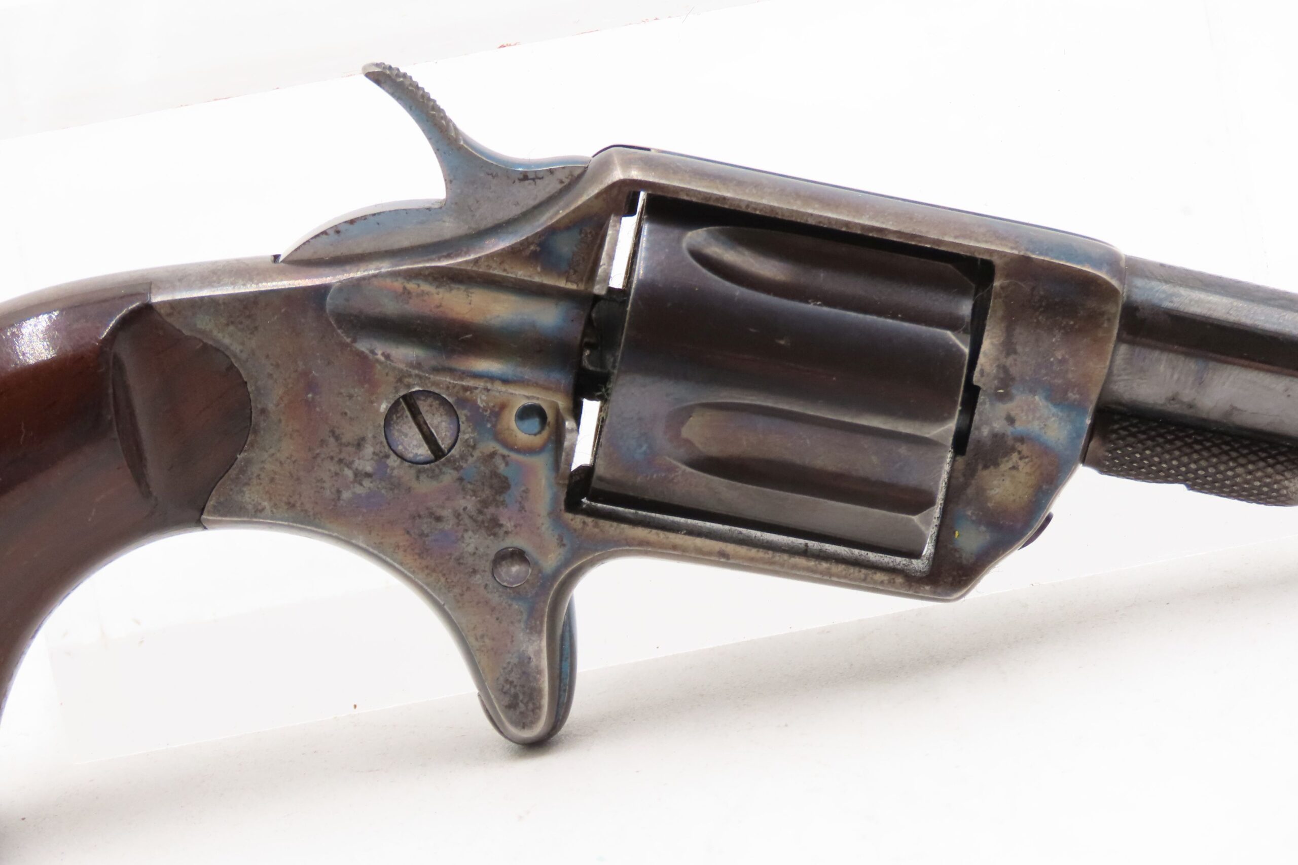 1876 Antique COLT “NEW LINE” .30 RF ETCHED PANED Pocket Revolver WILD WEST Frontier/Hideout SELF DEFENSE Revolver - Image 18