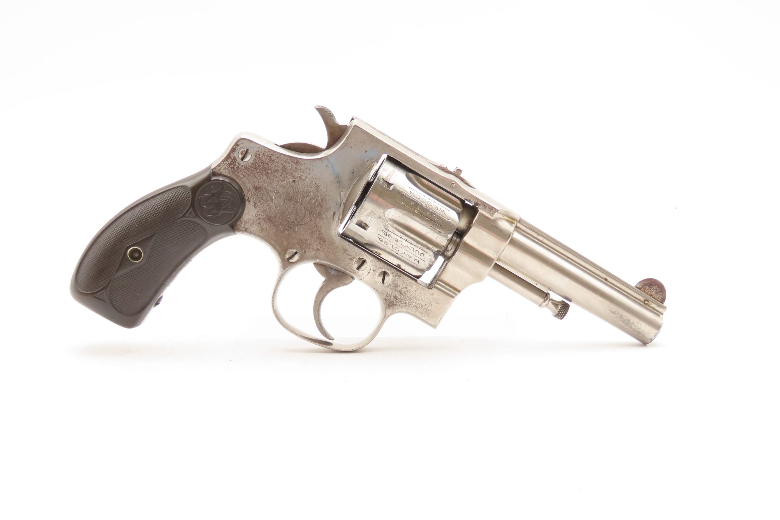 FACTORY LETTERED Antique SMITH & WESSON .32 S&W “HAND EJECTOR” Revolver C&R Documented NEWARK POLICE DEPARTMENT Handgun - Image 21