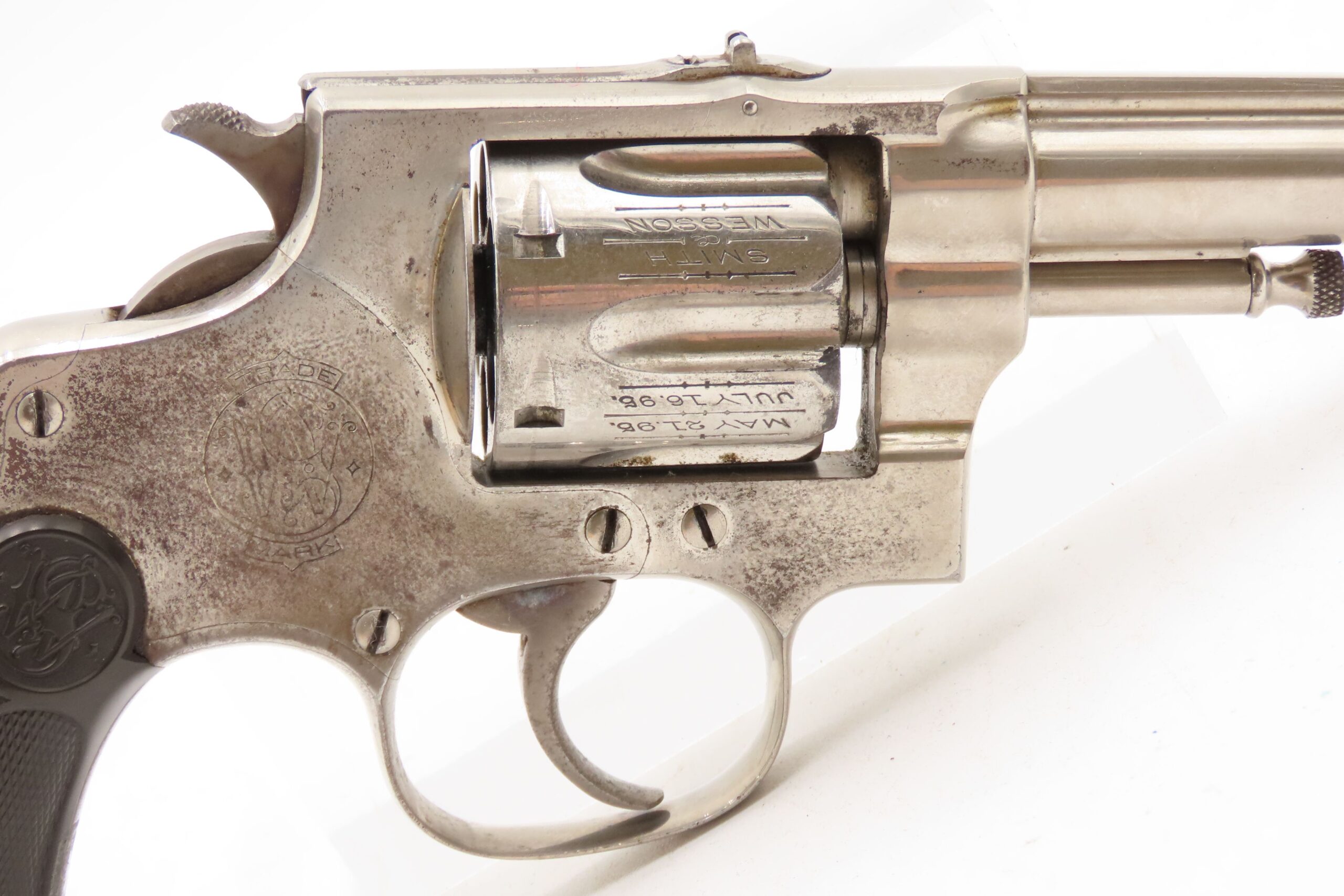 FACTORY LETTERED Antique SMITH & WESSON .32 S&W “HAND EJECTOR” Revolver C&R Documented NEWARK POLICE DEPARTMENT Handgun - Image 23