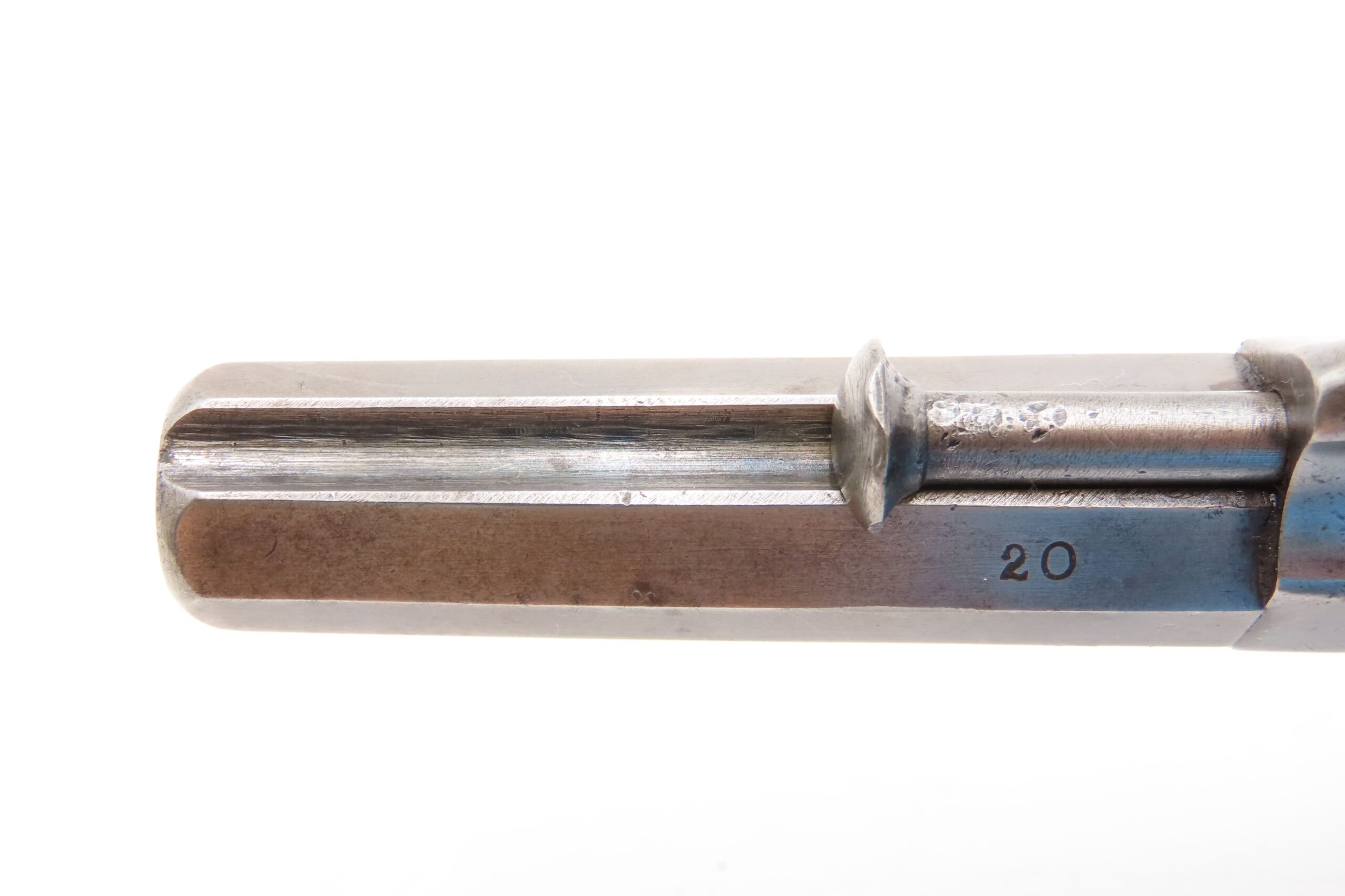 Rare ENGRAVED Antique ALLEN & WHEELOCK Small Frame Perc. POCKET Revolver Also Known as the “TRANSITION PEPPERBOX-REVOLVER” - Image 16