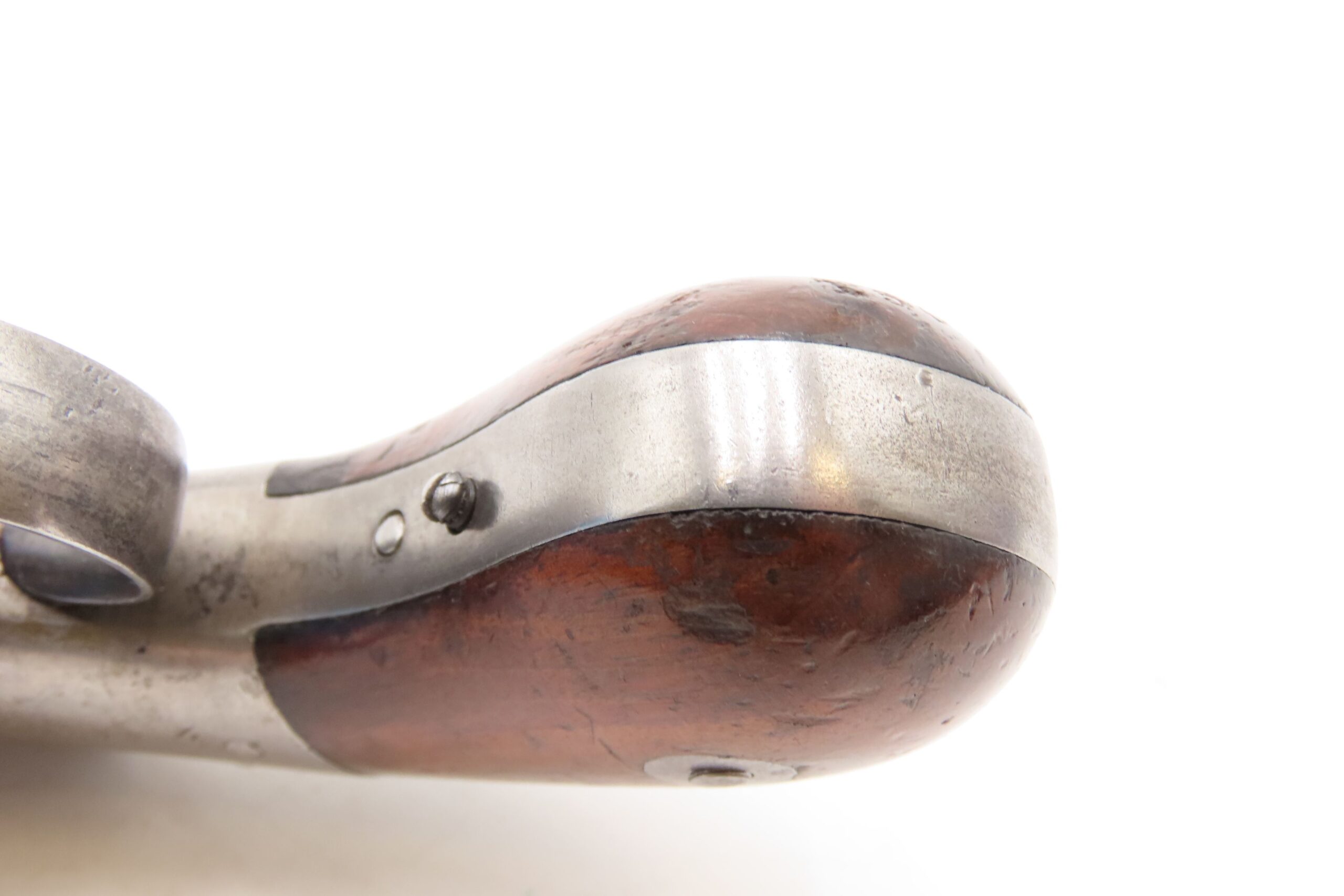 Rare ENGRAVED Antique ALLEN & WHEELOCK Small Frame Perc. POCKET Revolver Also Known as the “TRANSITION PEPPERBOX-REVOLVER” - Image 14