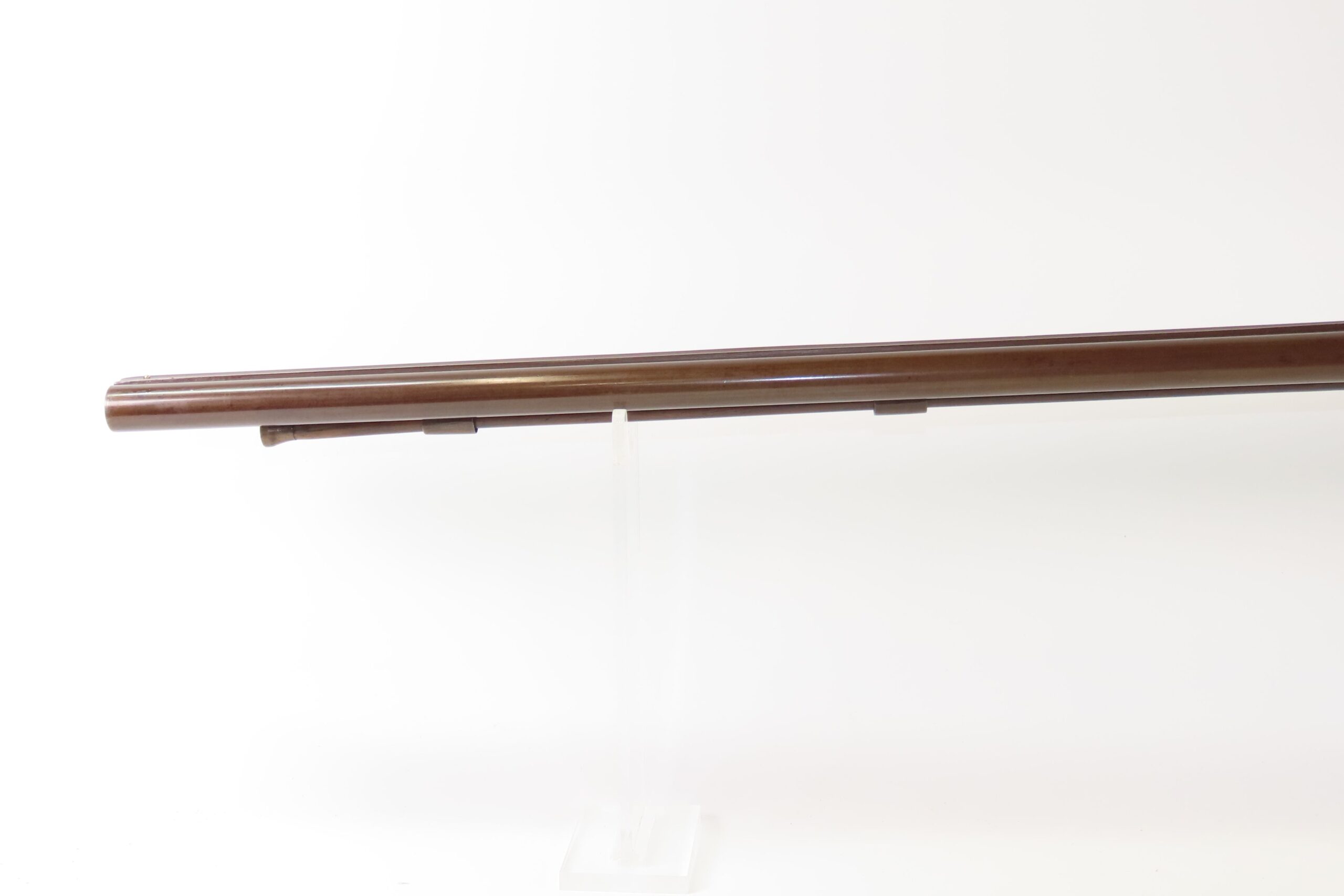 ENGRAVED Antique I. HOLLIS & SONS 10 Gauge Percussion DOUBLE BARREL Shotgun LONDON MADE Longarm from the mid-19th Century - Image 11