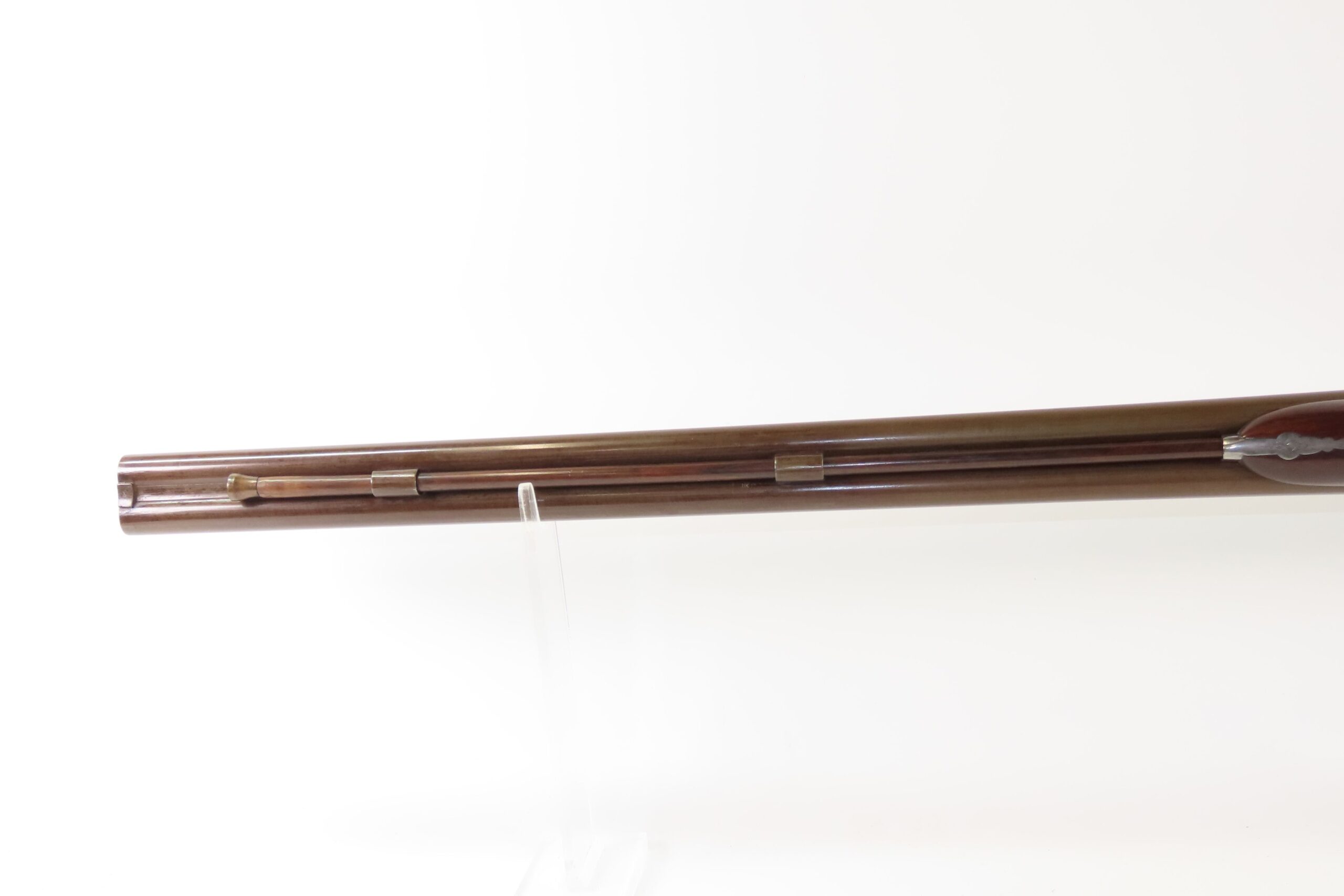 ENGRAVED Antique I. HOLLIS & SONS 10 Gauge Percussion DOUBLE BARREL Shotgun LONDON MADE Longarm from the mid-19th Century - Image 14