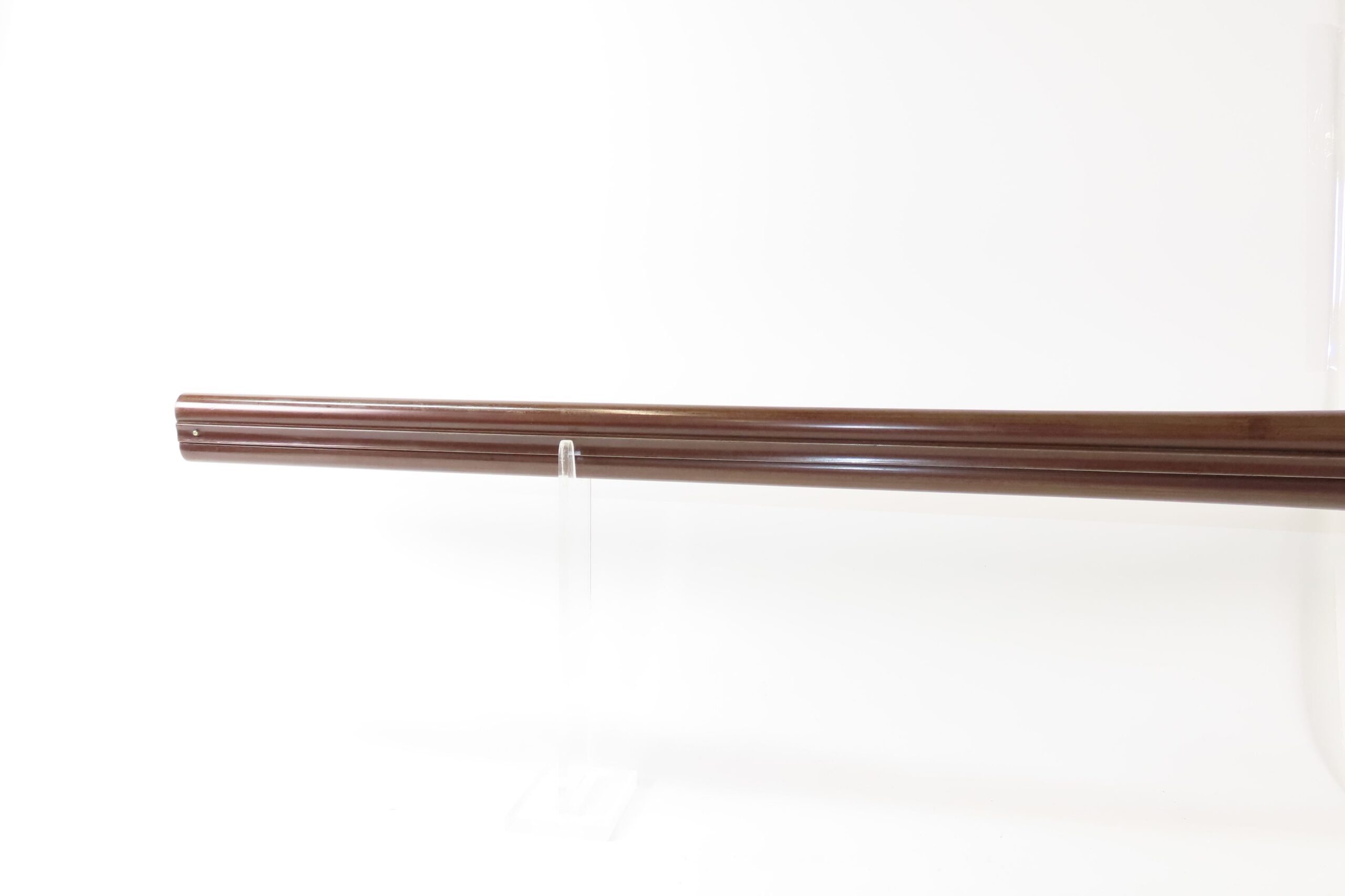 ENGRAVED Antique I. HOLLIS & SONS 10 Gauge Percussion DOUBLE BARREL Shotgun LONDON MADE Longarm from the mid-19th Century - Image 18