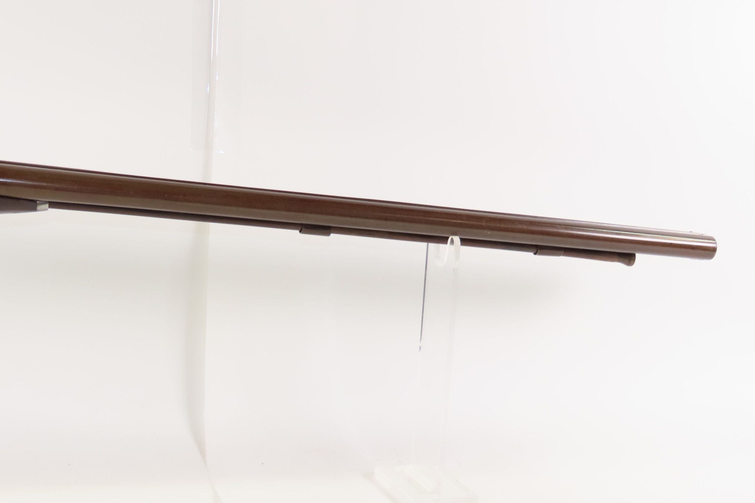 ENGRAVED Antique I. HOLLIS & SONS 10 Gauge Percussion DOUBLE BARREL Shotgun LONDON MADE Longarm from the mid-19th Century - Image 23