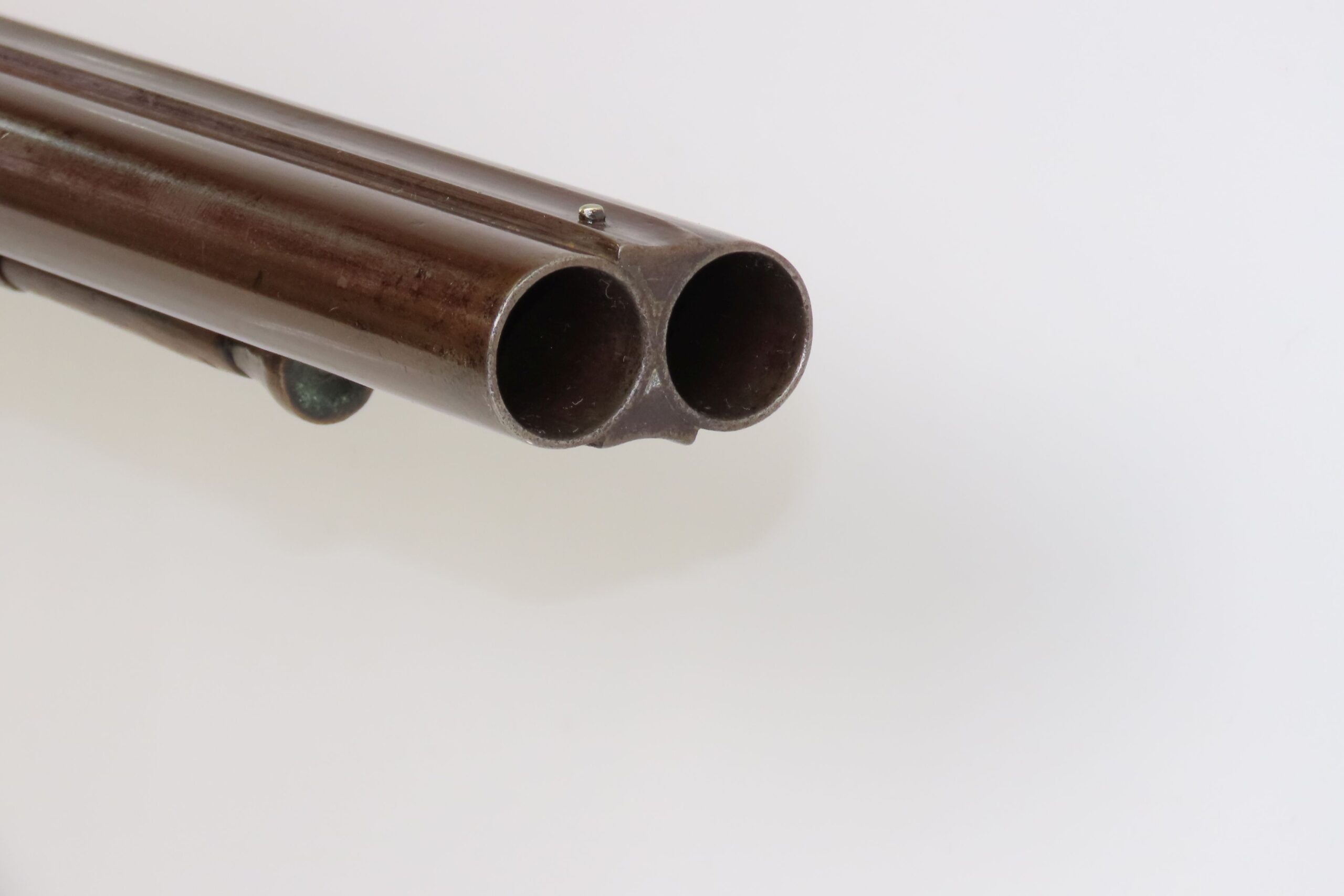 ENGRAVED Antique I. HOLLIS & SONS 10 Gauge Percussion DOUBLE BARREL Shotgun LONDON MADE Longarm from the mid-19th Century - Image 25