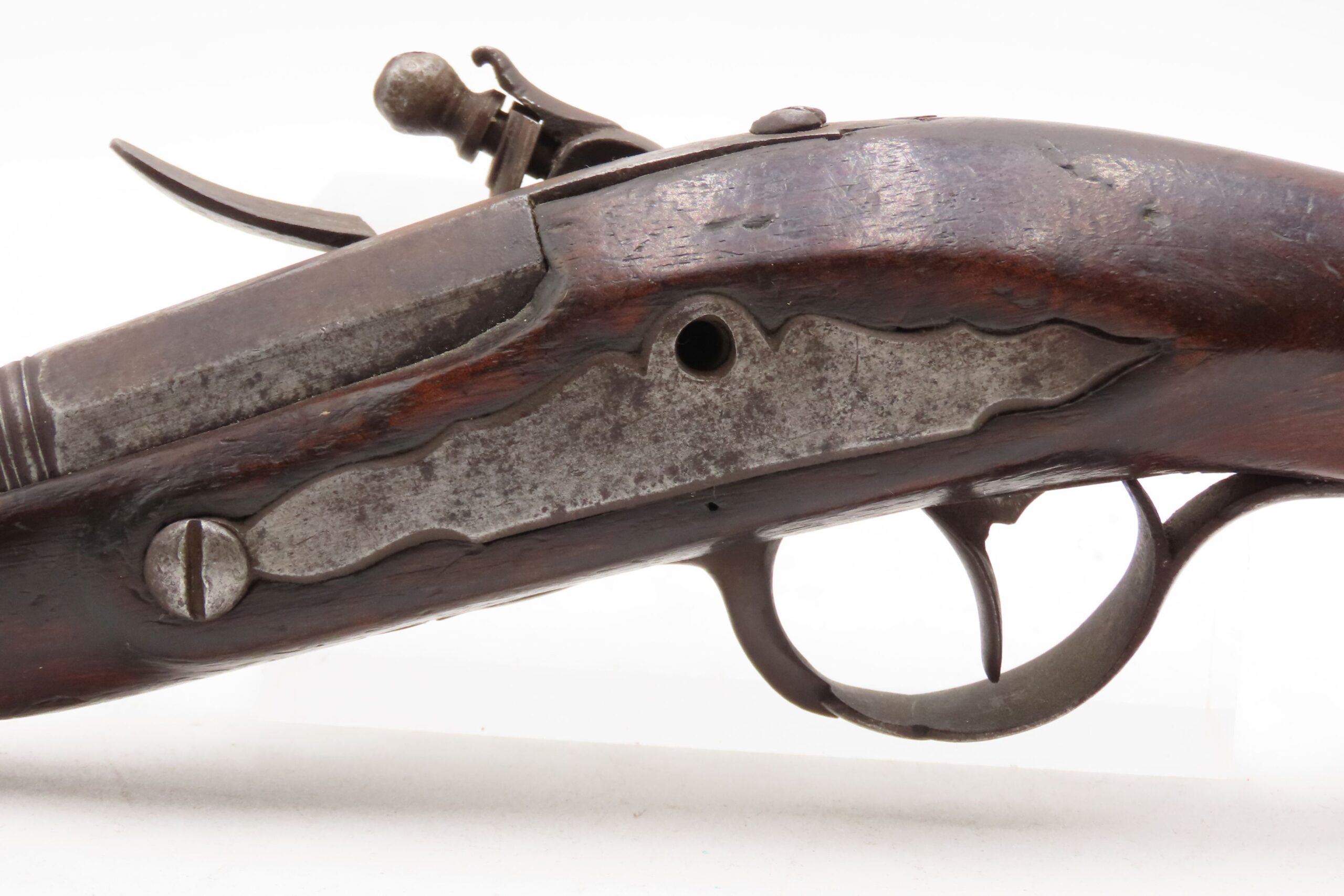 Antique Late 1700s EUROPEAN .54 FLINTLOCK Self Defense MANSTOPPER Pistol 18th Century GENTLEMAN’S HOLSTER/COAT POCKET Pistol - Image 16