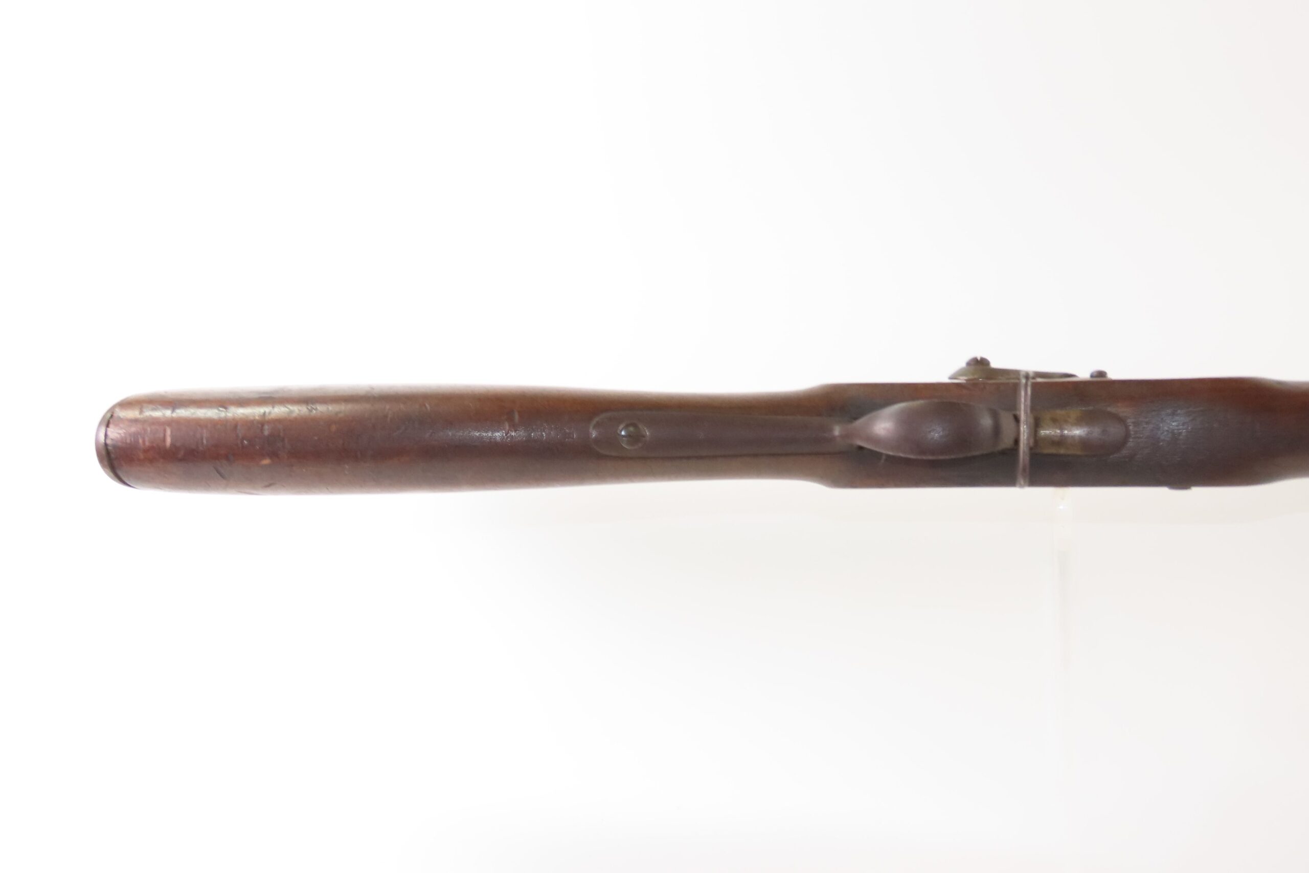 Antique CIVIL WAR Era European PERCUSSION Full Stock Military Rifle BAYONET “Crown/I” Proofed .54 Caliber Longarm - Image 7