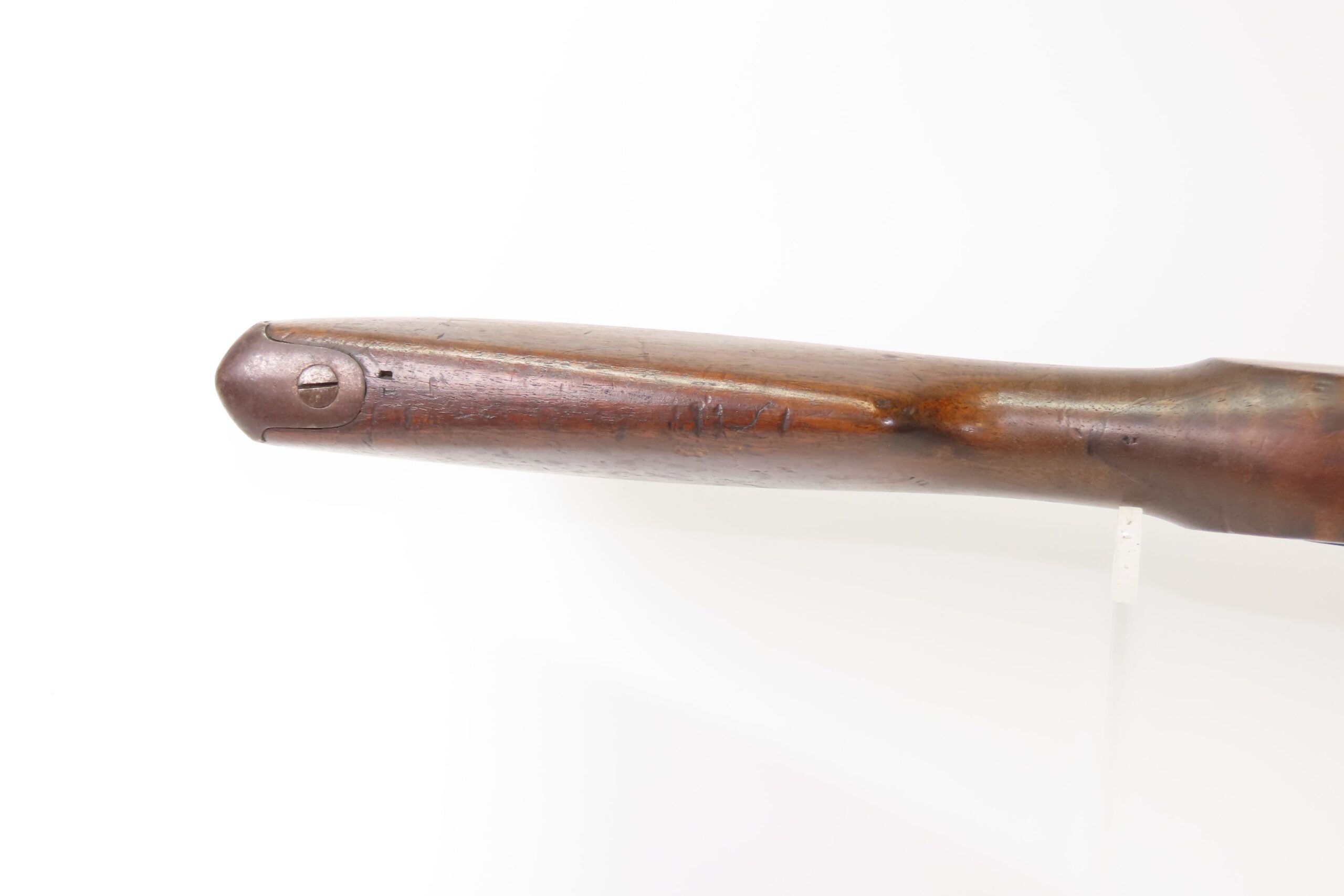 Antique CIVIL WAR Era European PERCUSSION Full Stock Military Rifle BAYONET “Crown/I” Proofed .54 Caliber Longarm - Image 10