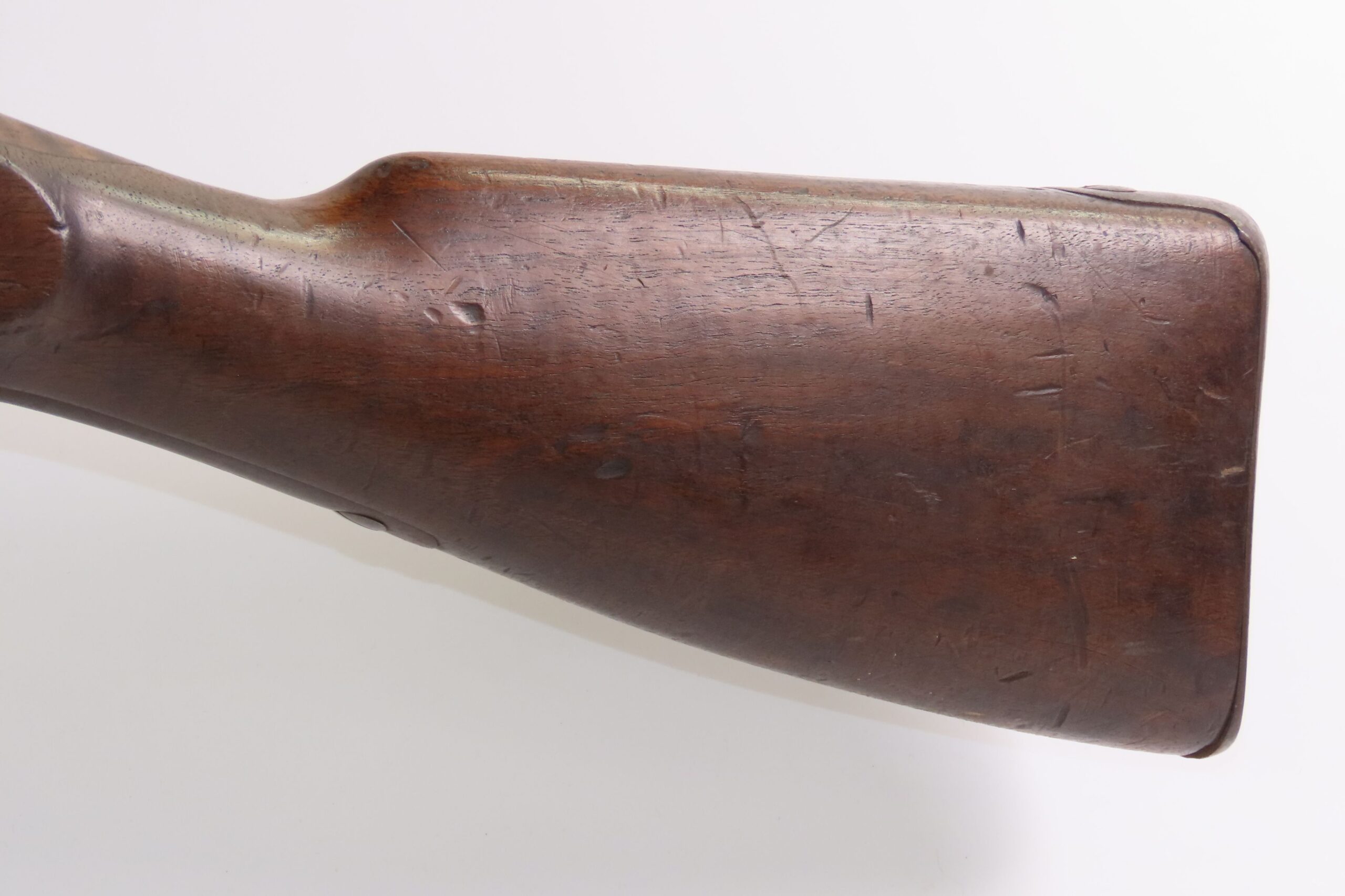 Antique CIVIL WAR Era European PERCUSSION Full Stock Military Rifle BAYONET “Crown/I” Proofed .54 Caliber Longarm - Image 18