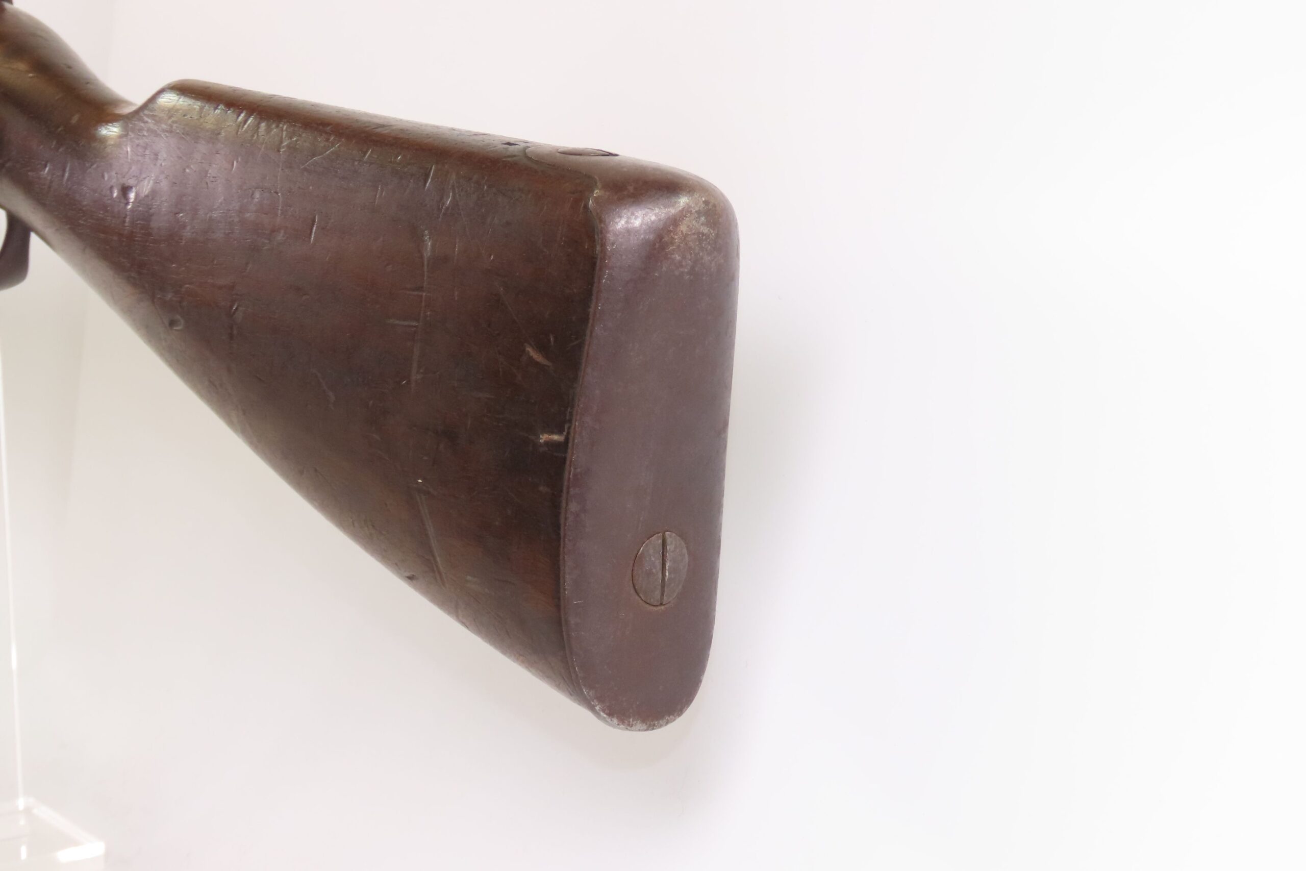 Antique CIVIL WAR Era European PERCUSSION Full Stock Military Rifle BAYONET “Crown/I” Proofed .54 Caliber Longarm - Image 22