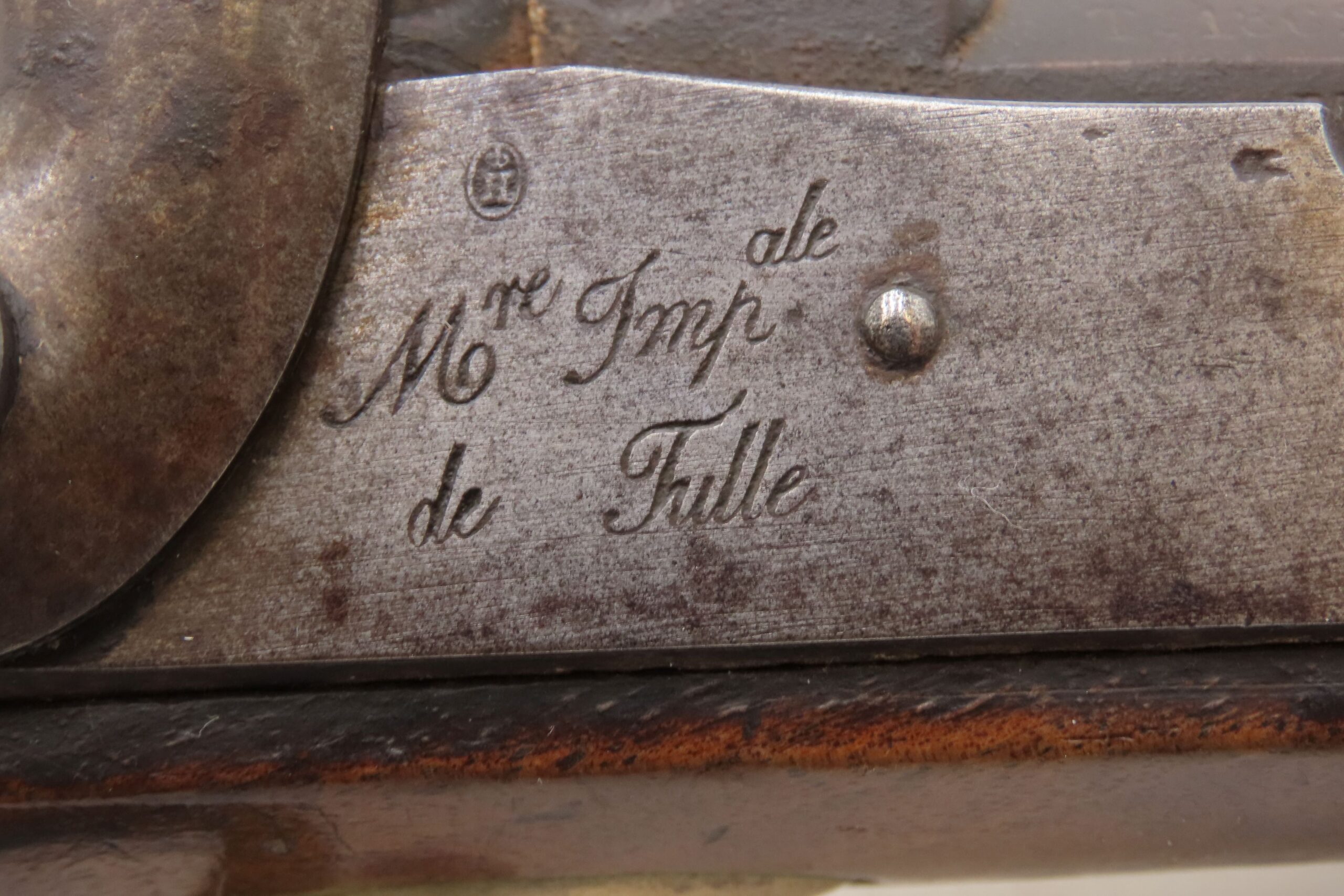 FRENCH Antique TULLE ARSENAL M1822 Percussion Conversion MILITARY Pistol 1862 Conversion Dated Possibly for CIVIL WAR Use - Image 7