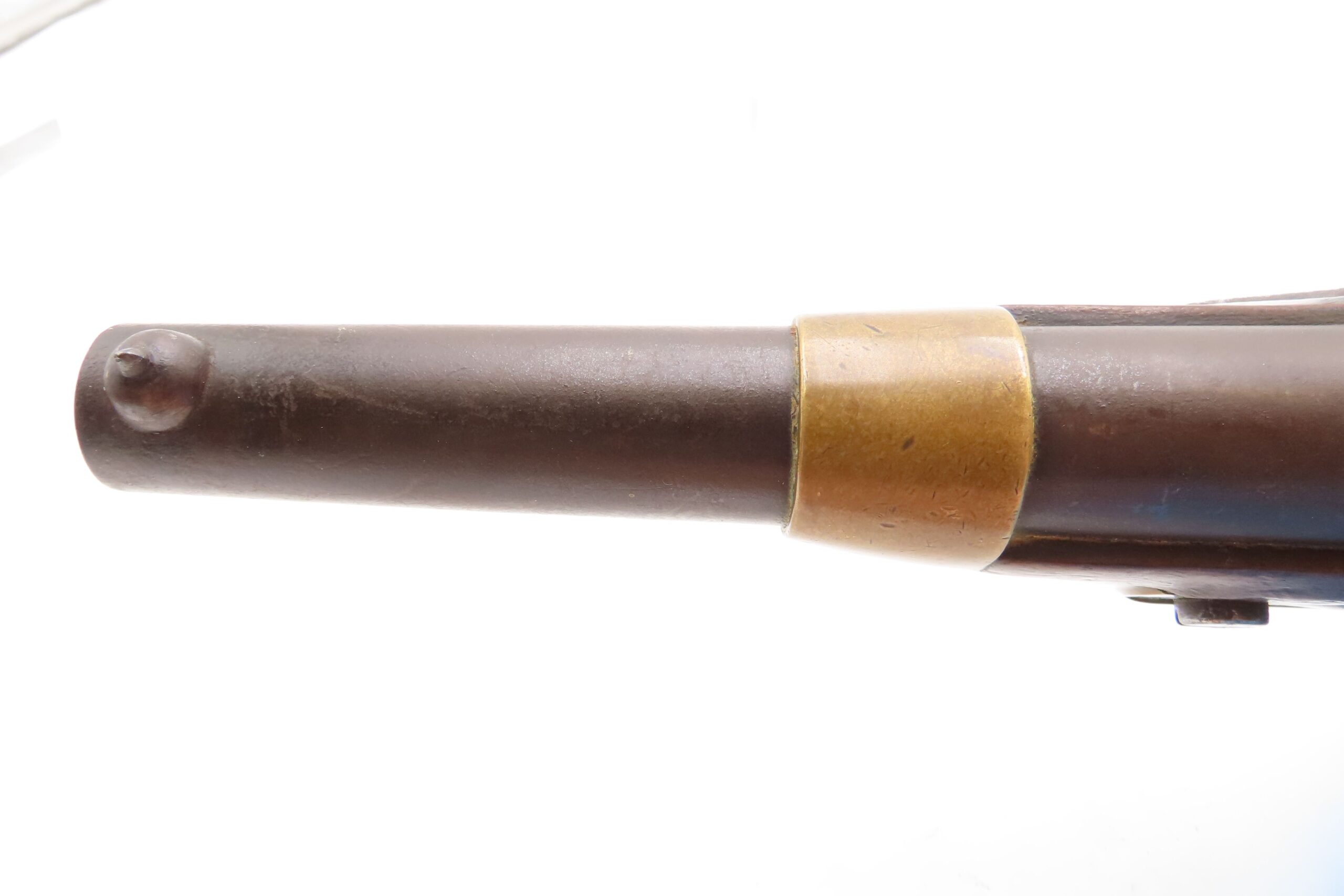 FRENCH Antique TULLE ARSENAL M1822 Percussion Conversion MILITARY Pistol 1862 Conversion Dated Possibly for CIVIL WAR Use - Image 12