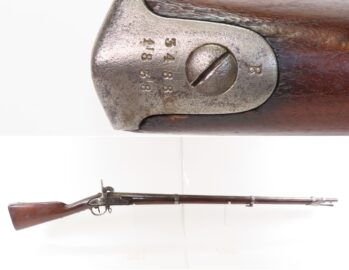 CIVIL WAR Era Antique FRENCH M1822 .69 Percussion Conversion RIFLED MUSKET 1840 Dated French Army LINE INFANTRY Musket