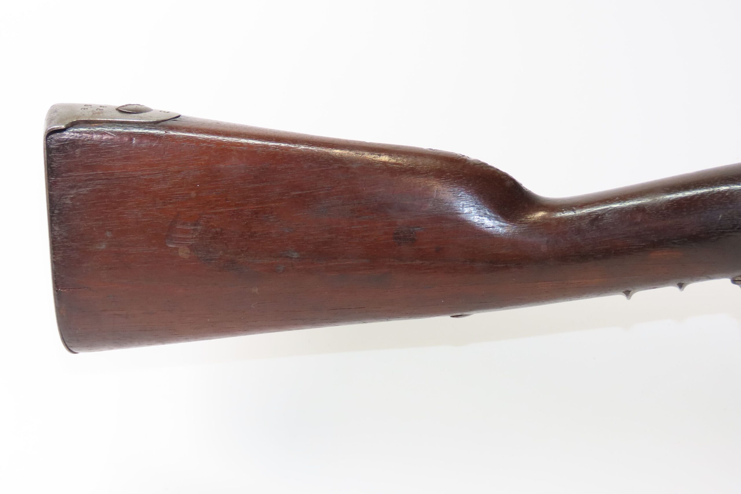 CIVIL WAR Era Antique FRENCH M1822 .69 Percussion Conversion RIFLED MUSKET 1840 Dated French Army LINE INFANTRY Musket - Image 4