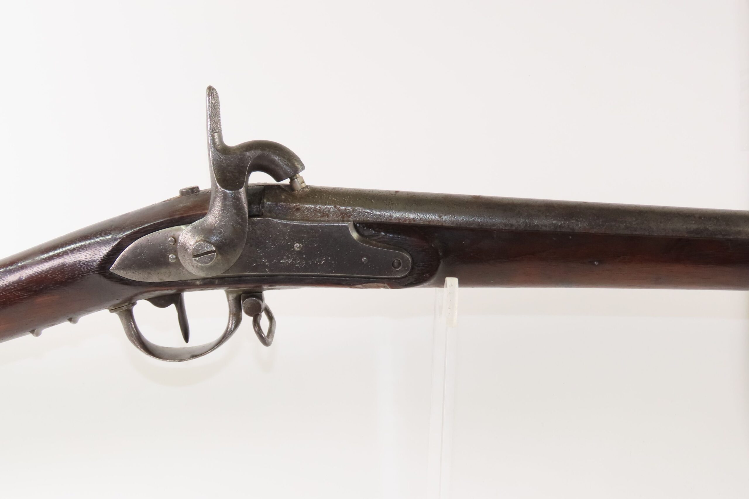 CIVIL WAR Era Antique FRENCH M1822 .69 Percussion Conversion RIFLED MUSKET 1840 Dated French Army LINE INFANTRY Musket - Image 5