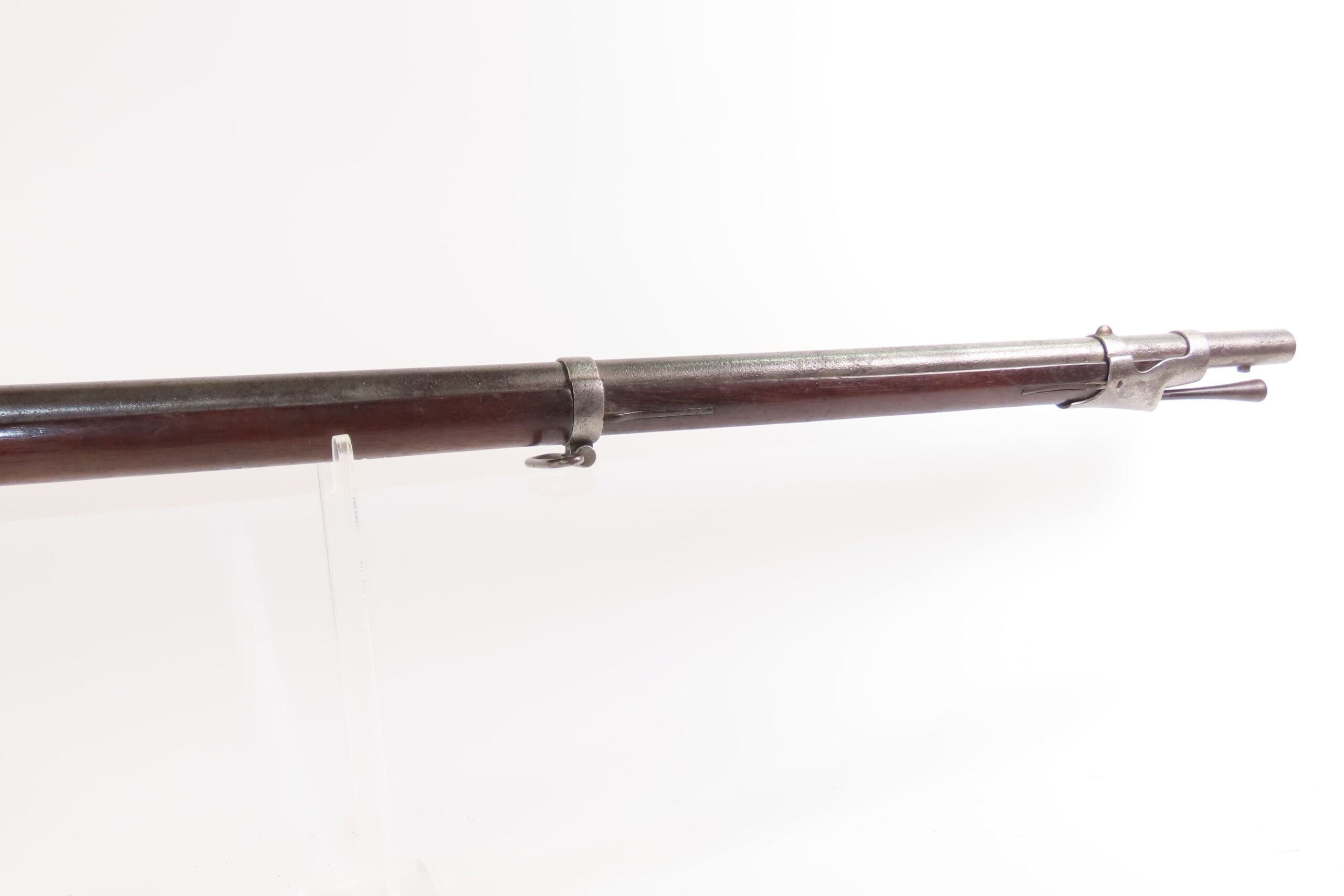 CIVIL WAR Era Antique FRENCH M1822 .69 Percussion Conversion RIFLED MUSKET 1840 Dated French Army LINE INFANTRY Musket - Image 6