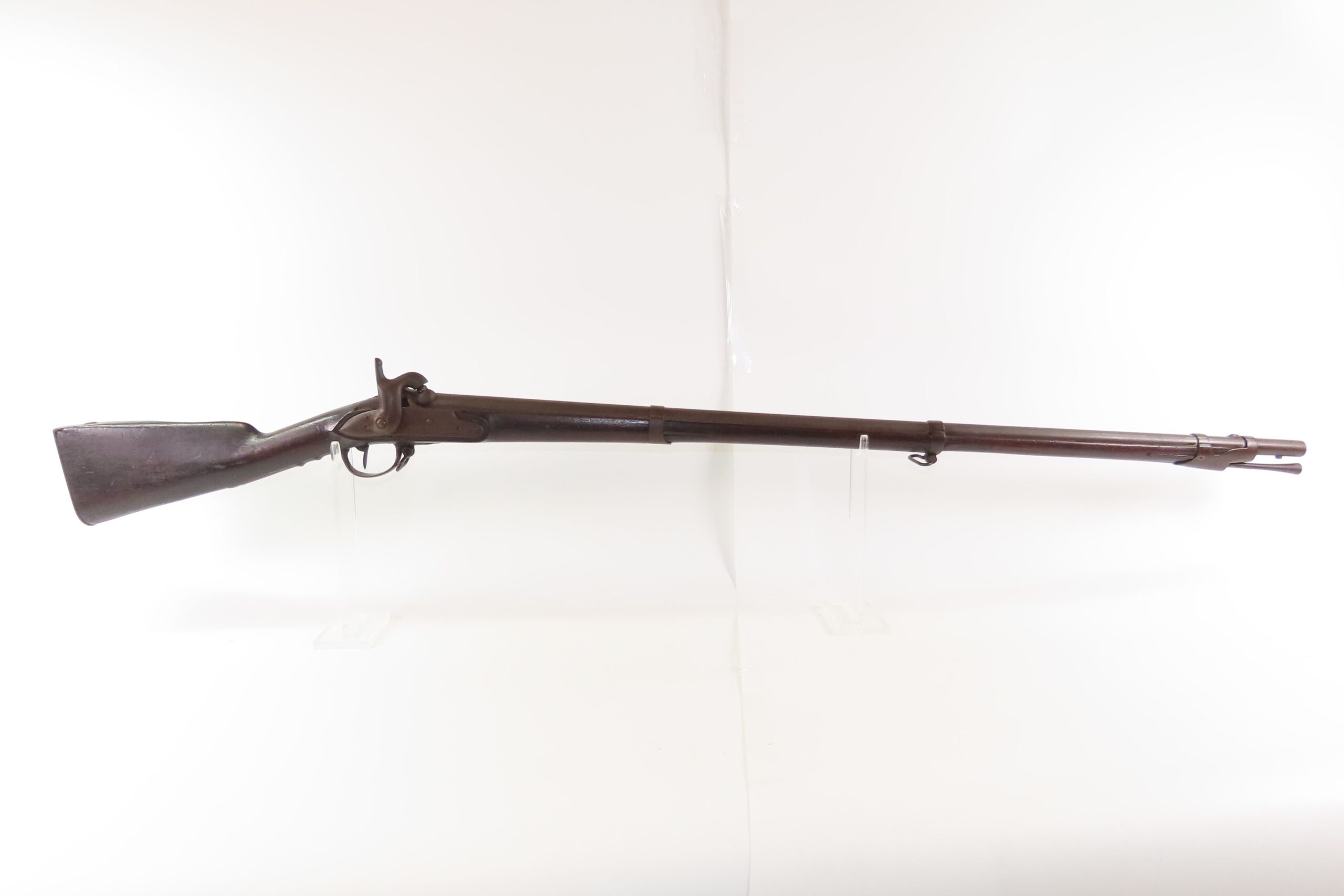 1837 Date Antique FRENCH VERSAILLES M1777/1822 Percussion Conversion Musket Early 19th Century FLINTLOCK to PERCUSSION Musket - Image 3