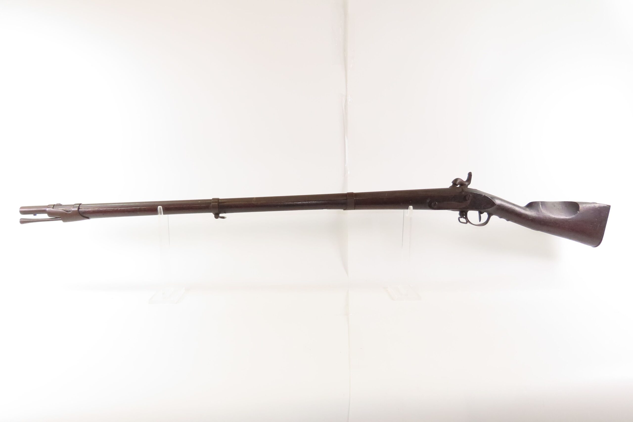 1837 Date Antique FRENCH VERSAILLES M1777/1822 Percussion Conversion Musket Early 19th Century FLINTLOCK to PERCUSSION Musket - Image 16