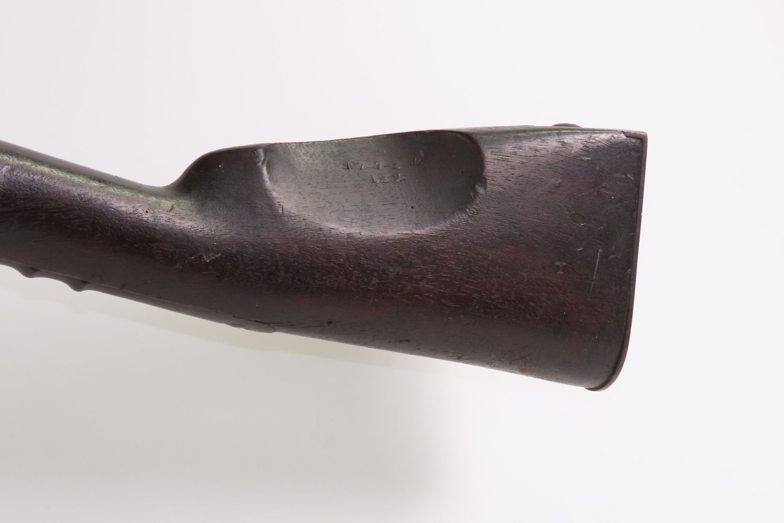 1837 Date Antique FRENCH VERSAILLES M1777/1822 Percussion Conversion Musket Early 19th Century FLINTLOCK to PERCUSSION Musket - Image 17