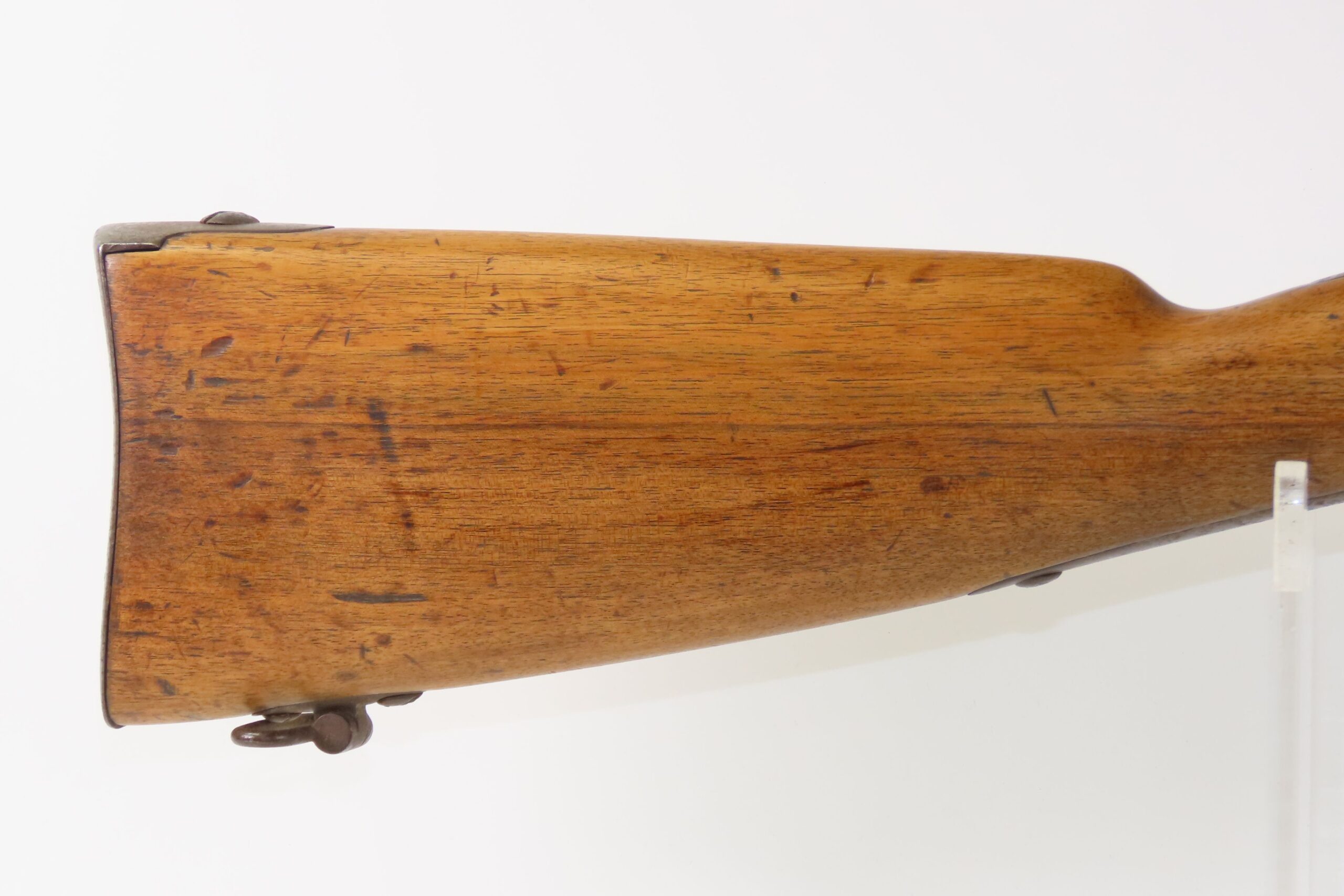 CIVIL WAR Mid-1800s Antique German G. HANEL of SUHL .58 Half Stock MILITARY CAVALRY Carbine with BAYONET LUG - Image 4
