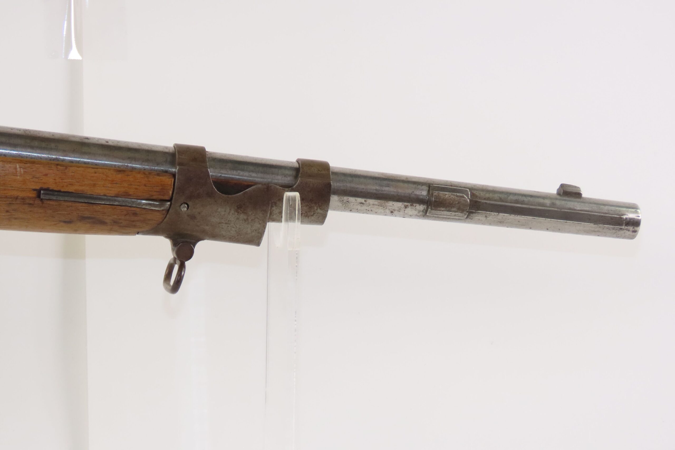 CIVIL WAR Mid-1800s Antique German G. HANEL of SUHL .58 Half Stock MILITARY CAVALRY Carbine with BAYONET LUG - Image 6
