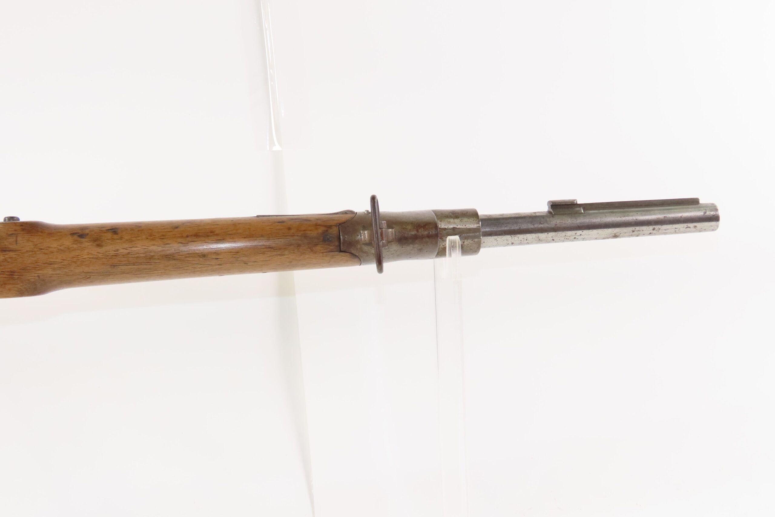 CIVIL WAR Mid-1800s Antique German G. HANEL of SUHL .58 Half Stock MILITARY CAVALRY Carbine with BAYONET LUG - Image 9
