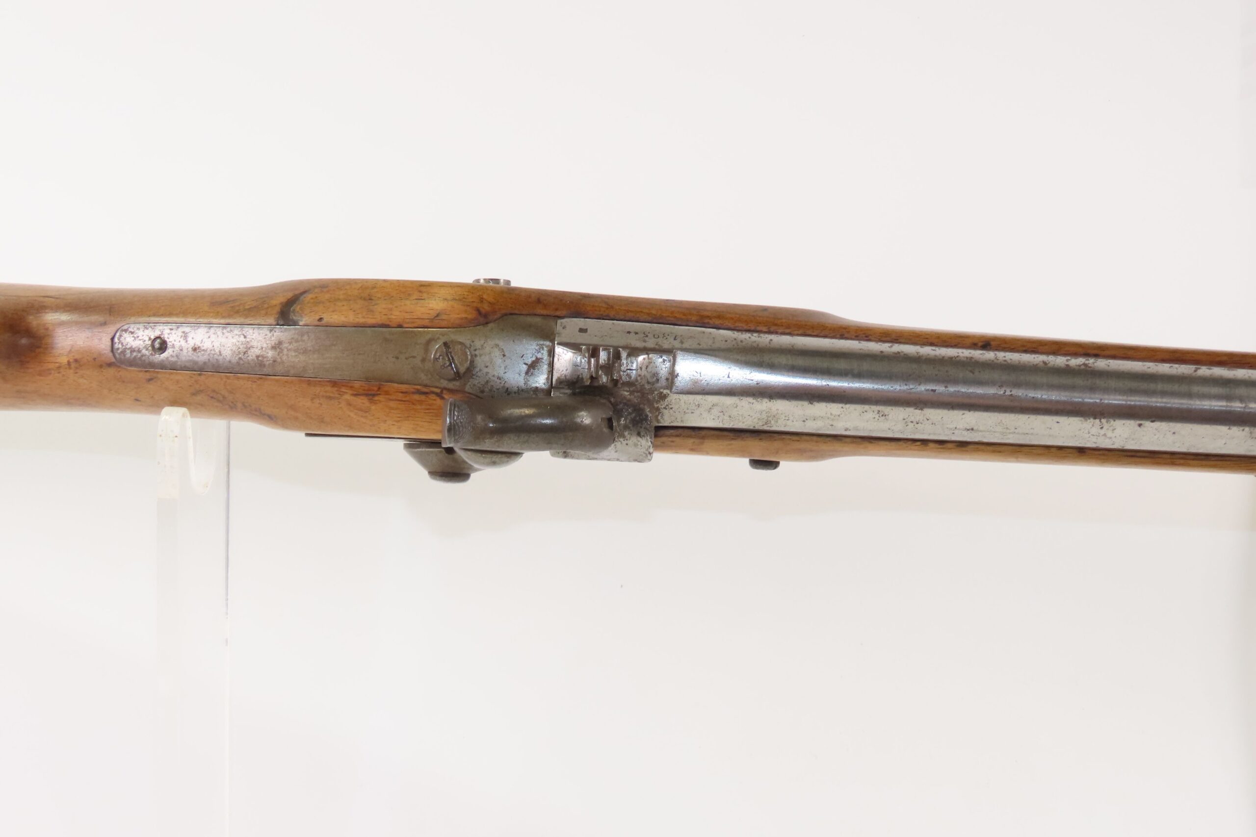 CIVIL WAR Mid-1800s Antique German G. HANEL of SUHL .58 Half Stock MILITARY CAVALRY Carbine with BAYONET LUG - Image 11
