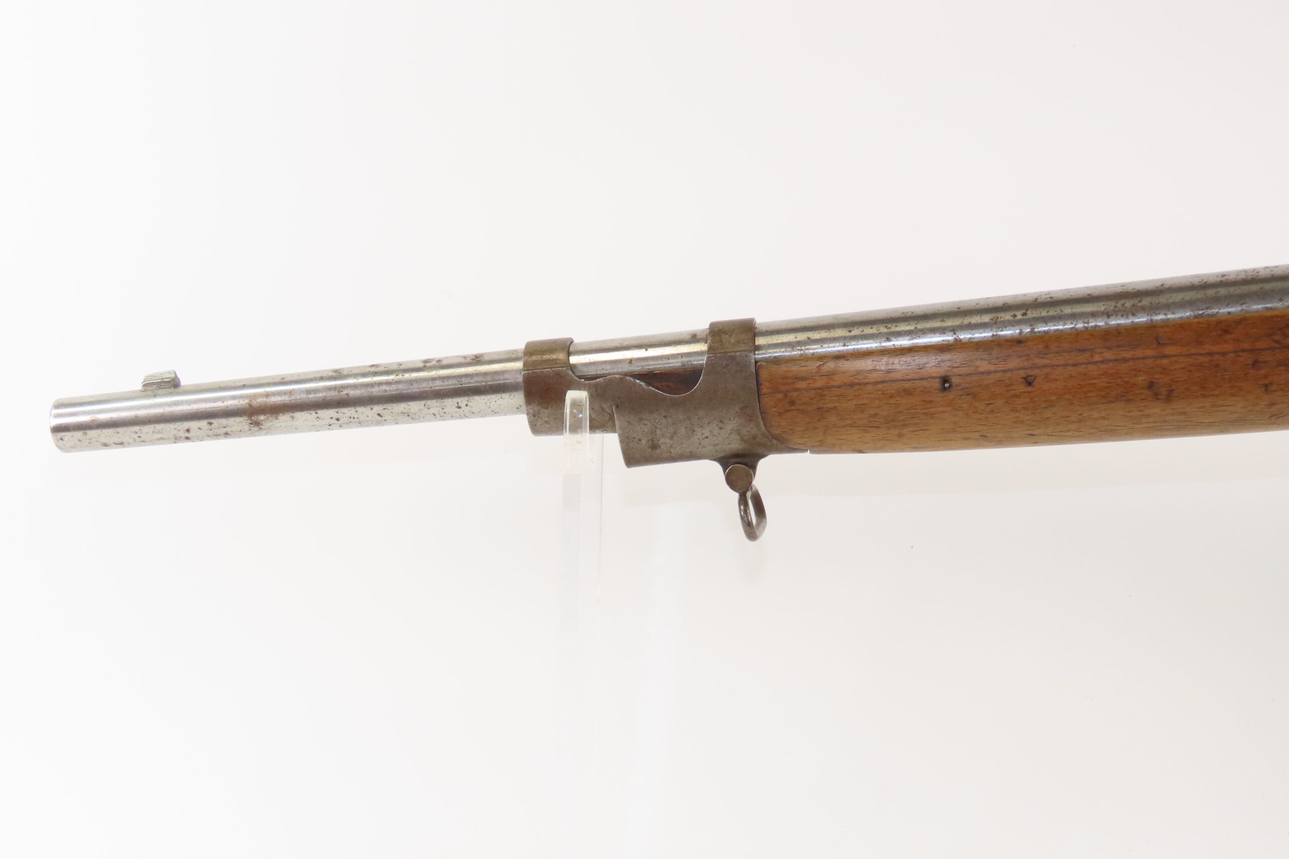CIVIL WAR Mid-1800s Antique German G. HANEL of SUHL .58 Half Stock MILITARY CAVALRY Carbine with BAYONET LUG - Image 17