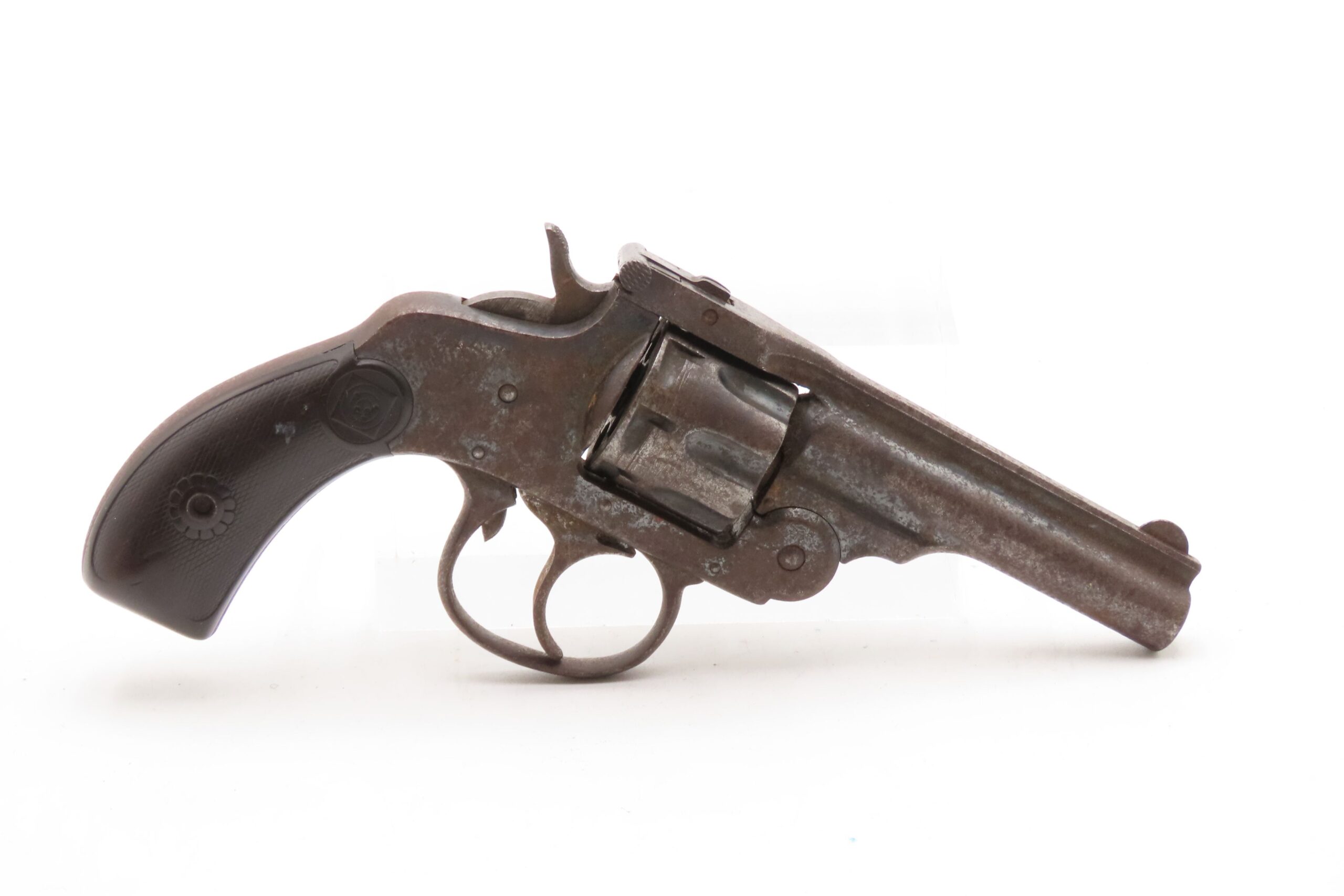 HARRINGTON & RICHARDSON Top Break Double Action .22 RF C&R Blued Revolver Early 1900s SELF DEFENSE Conceal & Carry Weapon - Image 16