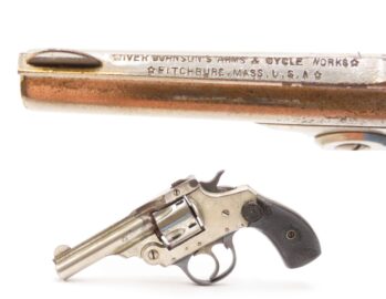 Fine Nickel IVER JOHNSON Safety Hammer .32 DA SELF DEFENSE Revolver C&R Made Circa the Early 1900s in Fitchburg, Massachusetts