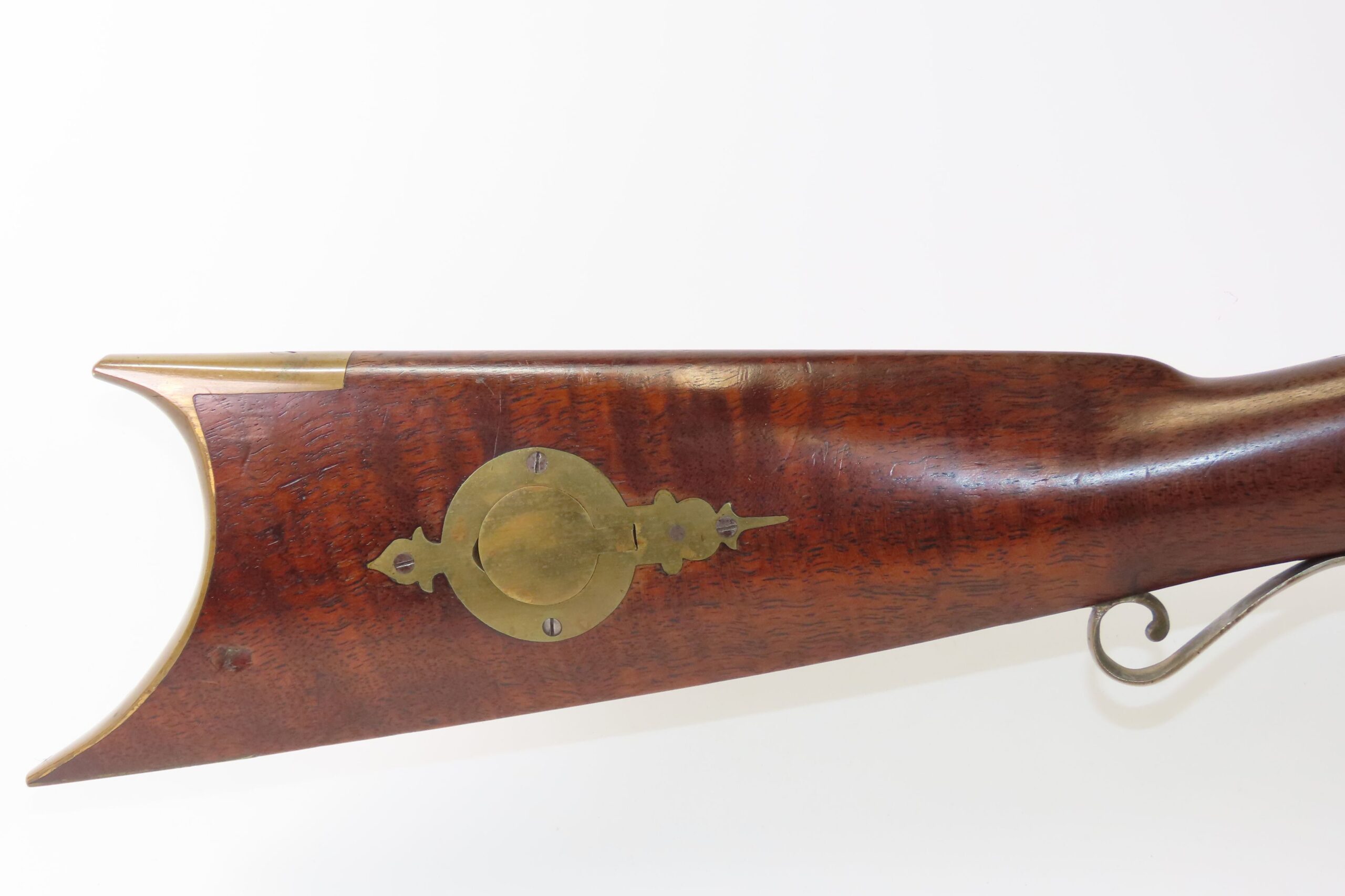 NICE Antique L. KIBELE Half Stock .32 Percussion OHIO/HOMESTEAD Rifle 1800s Mid-1800s GAME GETTING Rifle w/SET TRIGGER - Image 4