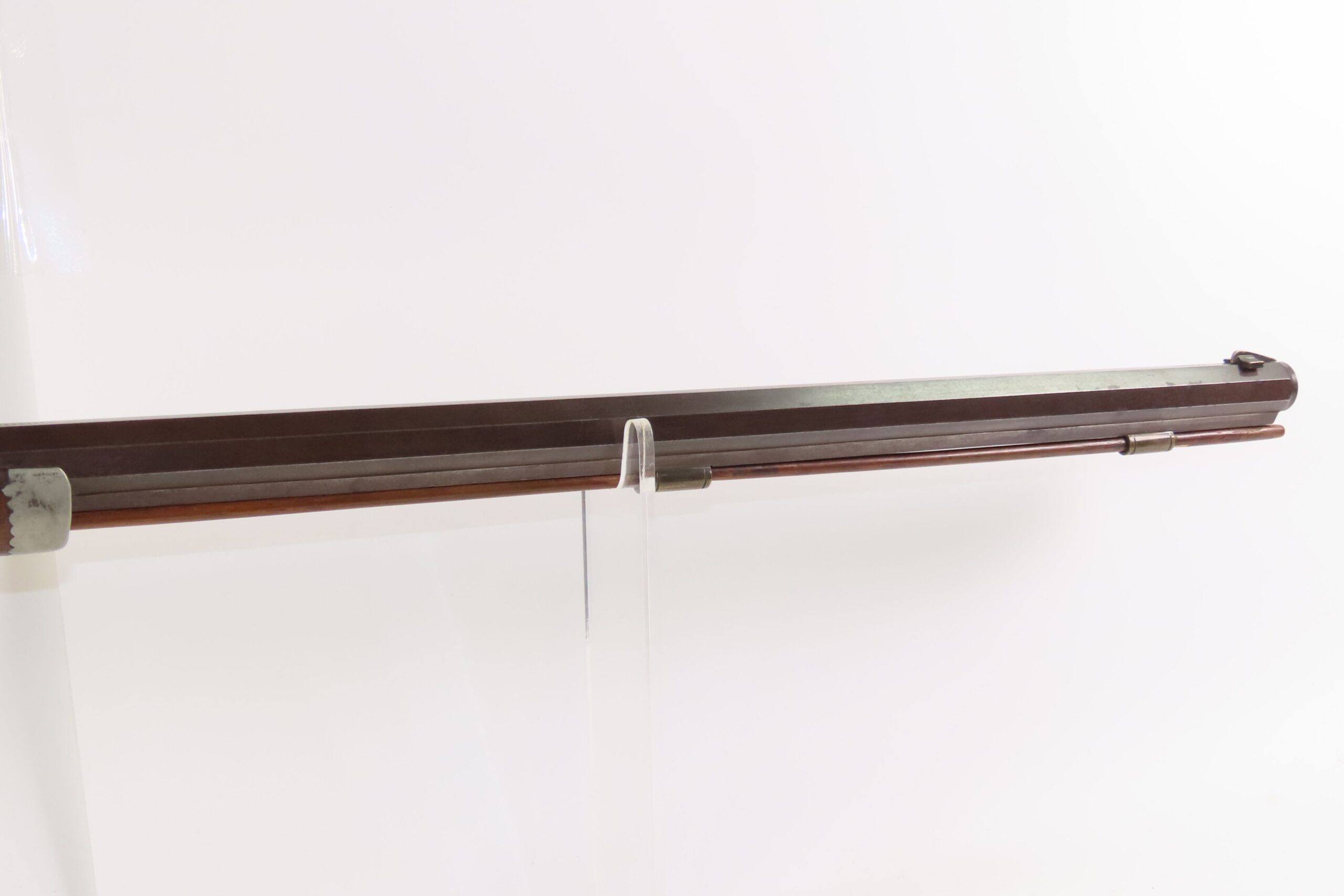 NICE Antique L. KIBELE Half Stock .32 Percussion OHIO/HOMESTEAD Rifle 1800s Mid-1800s GAME GETTING Rifle w/SET TRIGGER - Image 7