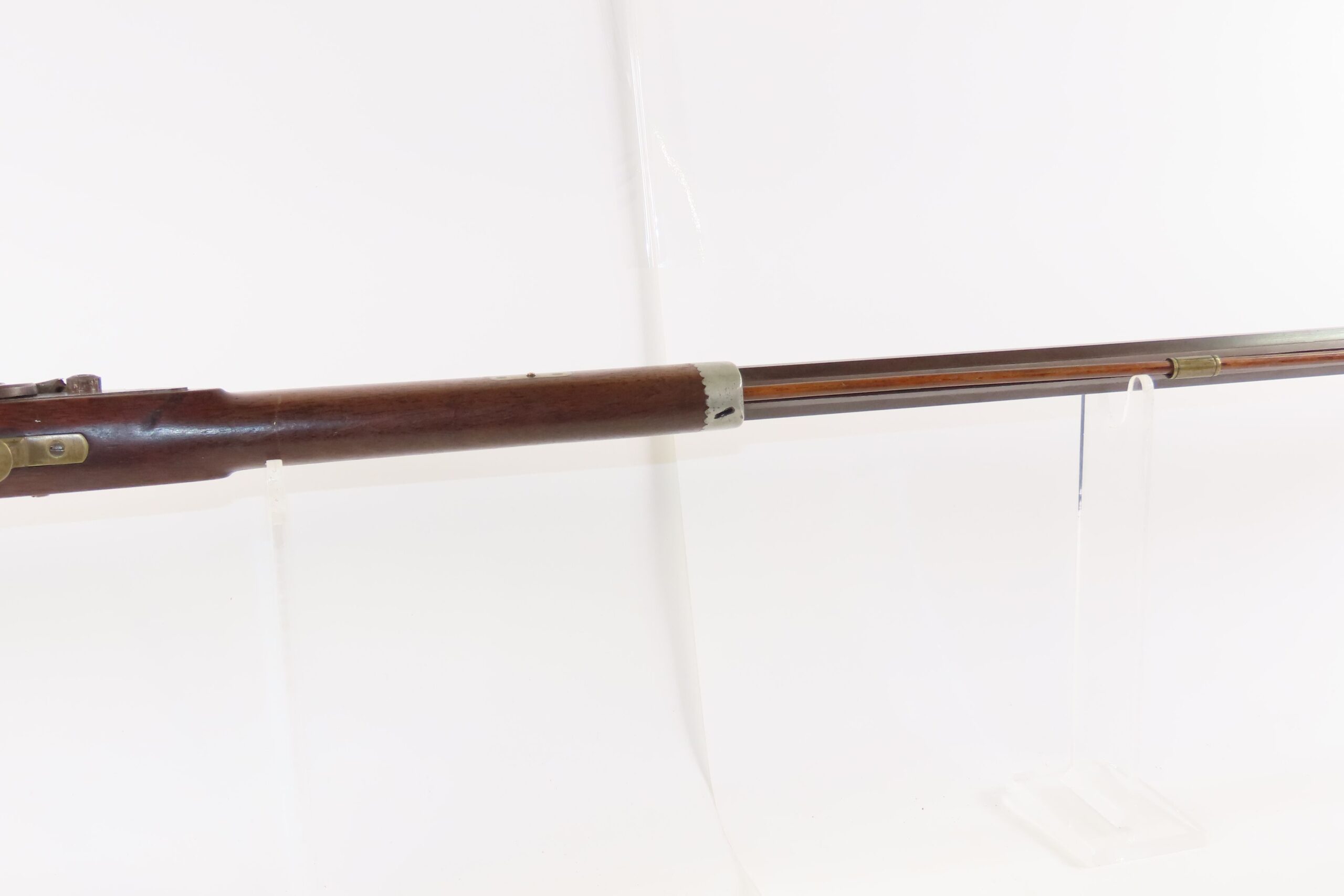 NICE Antique L. KIBELE Half Stock .32 Percussion OHIO/HOMESTEAD Rifle 1800s Mid-1800s GAME GETTING Rifle w/SET TRIGGER - Image 9