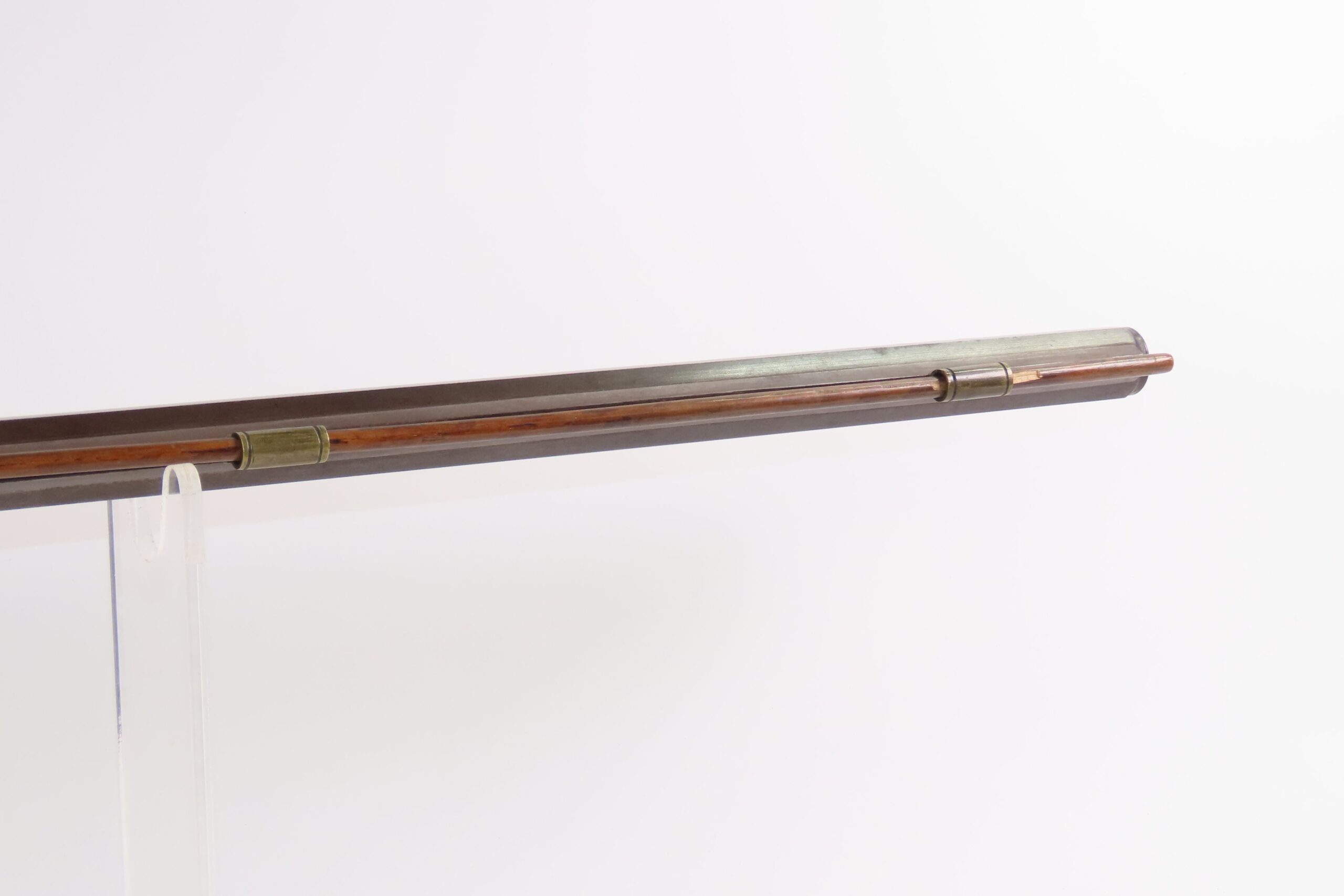 NICE Antique L. KIBELE Half Stock .32 Percussion OHIO/HOMESTEAD Rifle 1800s Mid-1800s GAME GETTING Rifle w/SET TRIGGER - Image 10