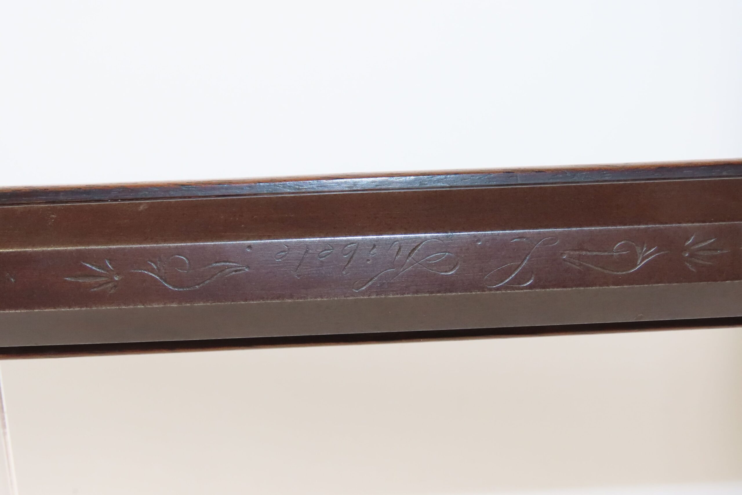 NICE Antique L. KIBELE Half Stock .32 Percussion OHIO/HOMESTEAD Rifle 1800s Mid-1800s GAME GETTING Rifle w/SET TRIGGER - Image 11