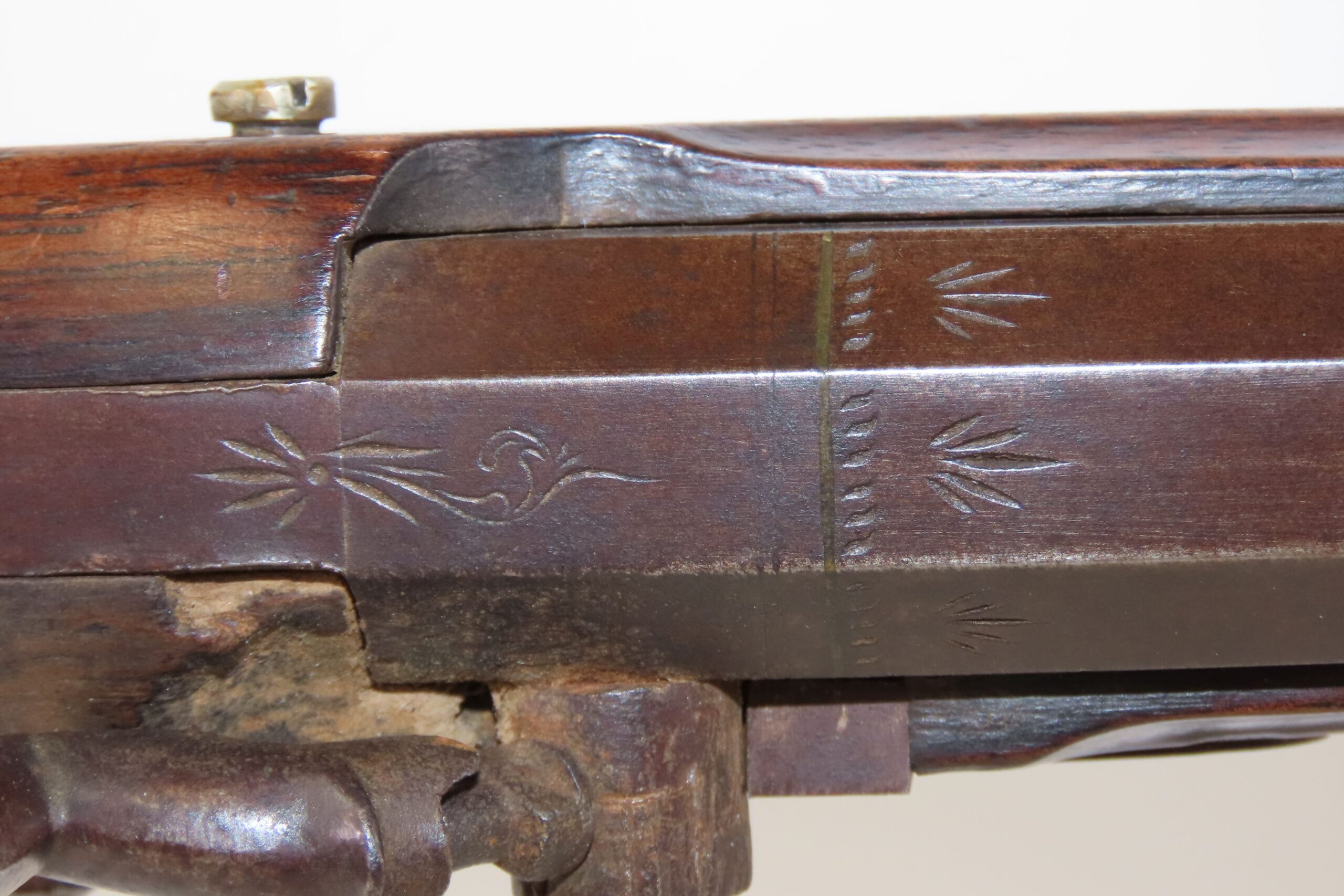 NICE Antique L. KIBELE Half Stock .32 Percussion OHIO/HOMESTEAD Rifle 1800s Mid-1800s GAME GETTING Rifle w/SET TRIGGER - Image 12