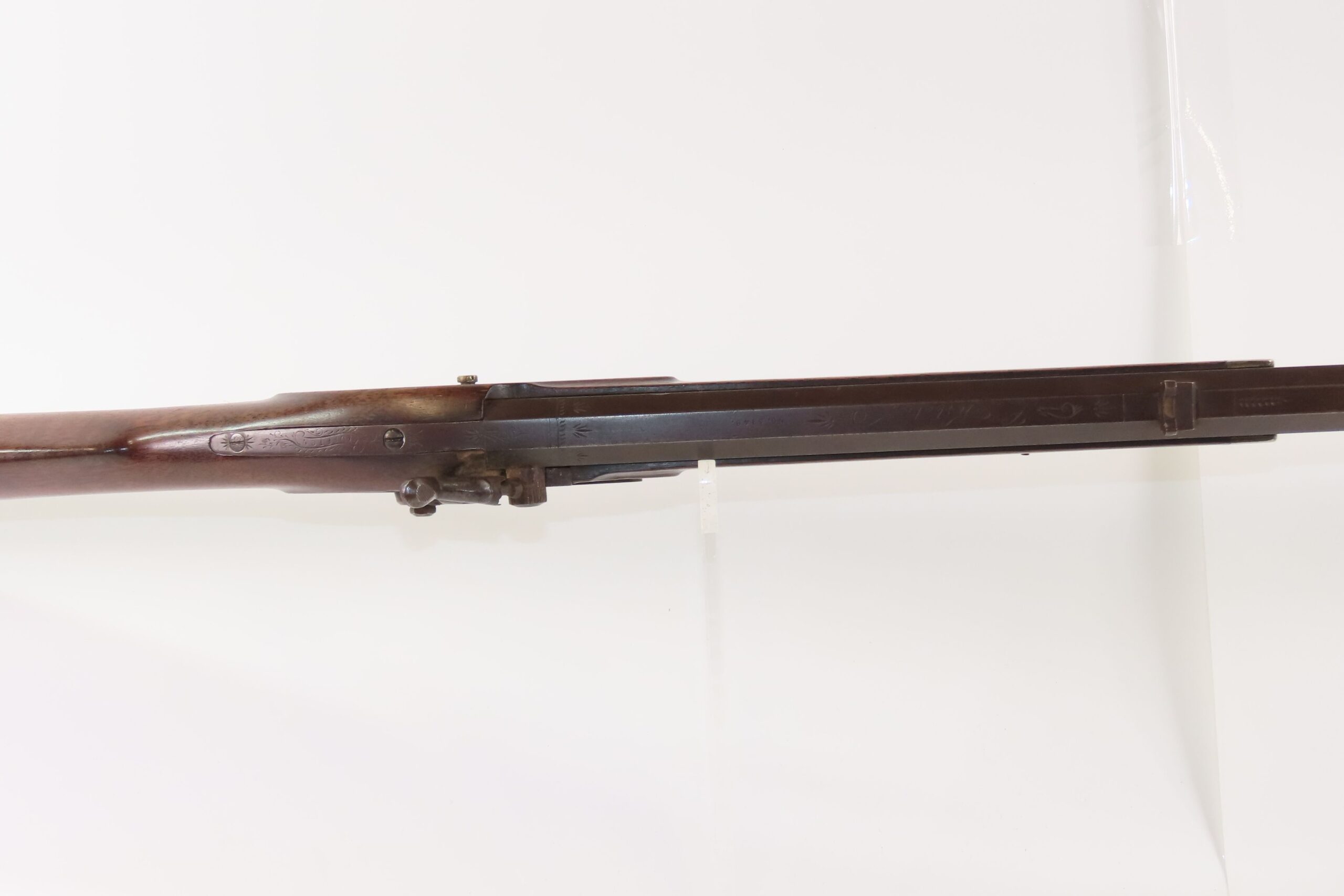 NICE Antique L. KIBELE Half Stock .32 Percussion OHIO/HOMESTEAD Rifle 1800s Mid-1800s GAME GETTING Rifle w/SET TRIGGER - Image 15