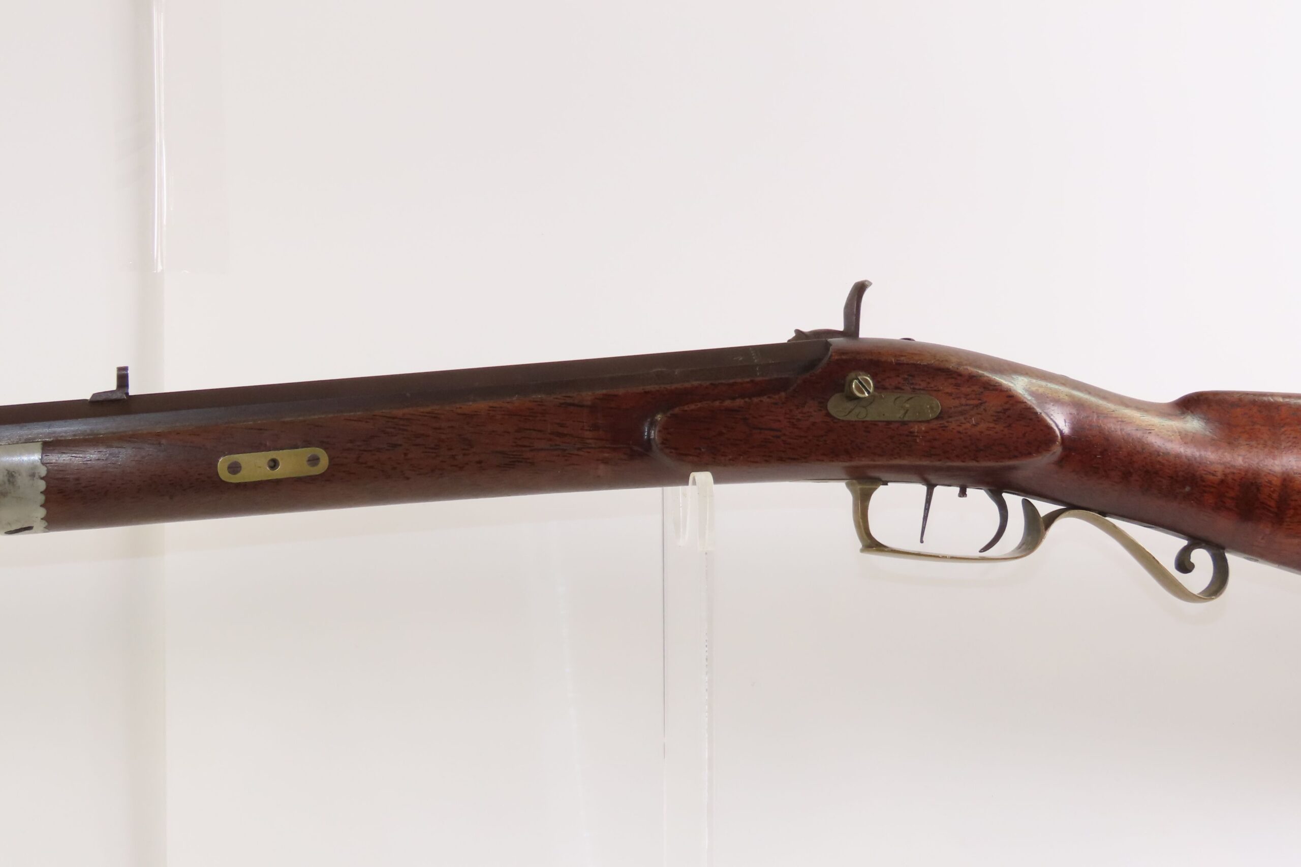NICE Antique L. KIBELE Half Stock .32 Percussion OHIO/HOMESTEAD Rifle 1800s Mid-1800s GAME GETTING Rifle w/SET TRIGGER - Image 20