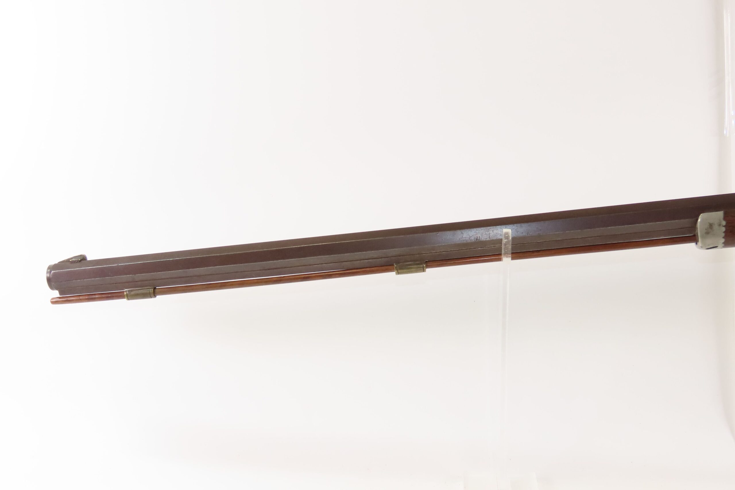 NICE Antique L. KIBELE Half Stock .32 Percussion OHIO/HOMESTEAD Rifle 1800s Mid-1800s GAME GETTING Rifle w/SET TRIGGER - Image 21