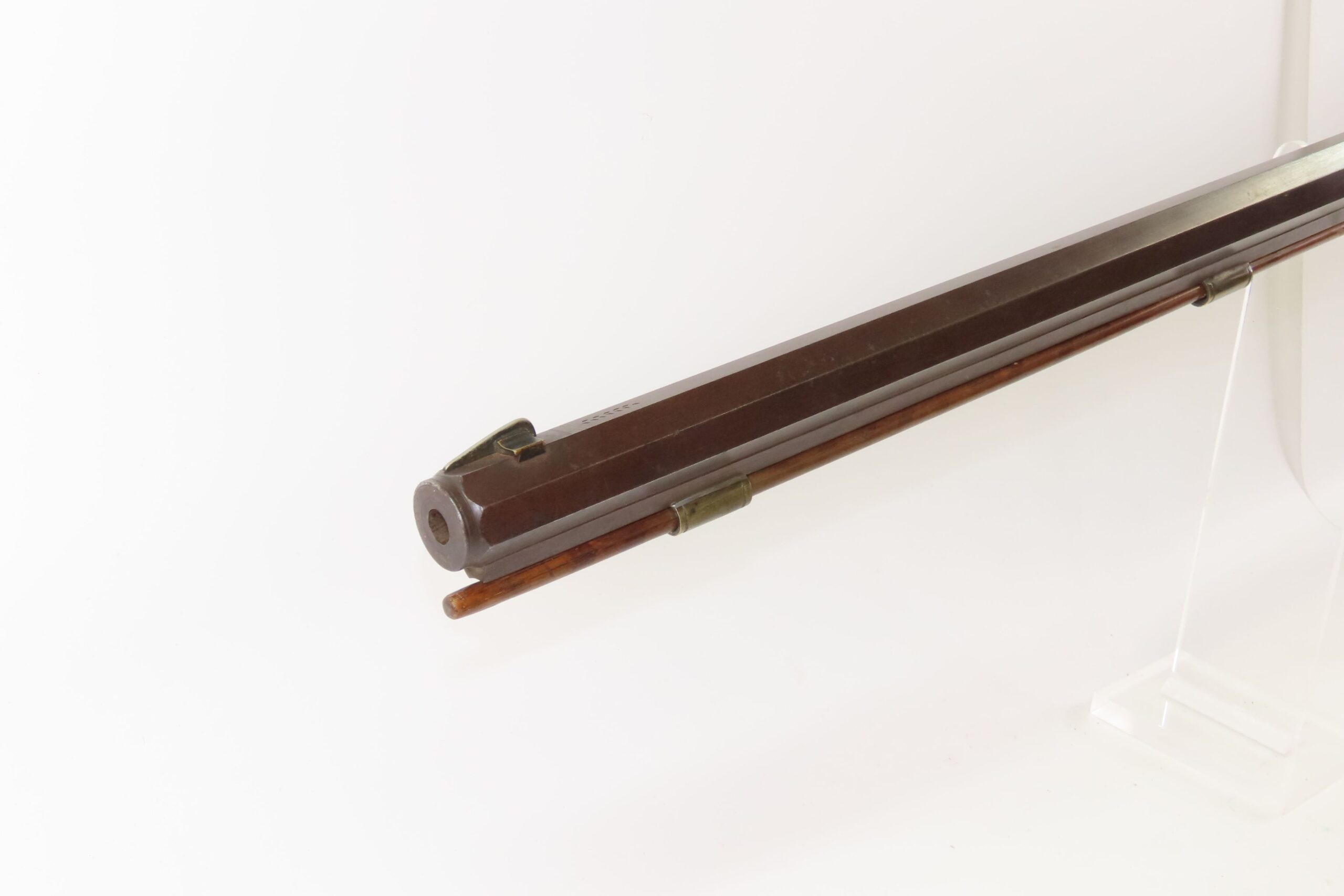NICE Antique L. KIBELE Half Stock .32 Percussion OHIO/HOMESTEAD Rifle 1800s Mid-1800s GAME GETTING Rifle w/SET TRIGGER - Image 22