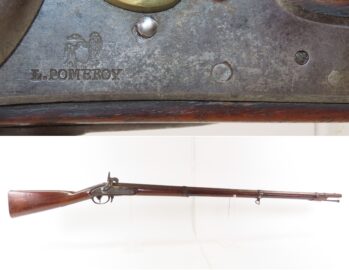 1822 Dated Antique L. POMEROY U.S. M1816 Percussion CONE Conversion MUSKET 1 of 10,000 U.S. Contract Produced Between 1822-28